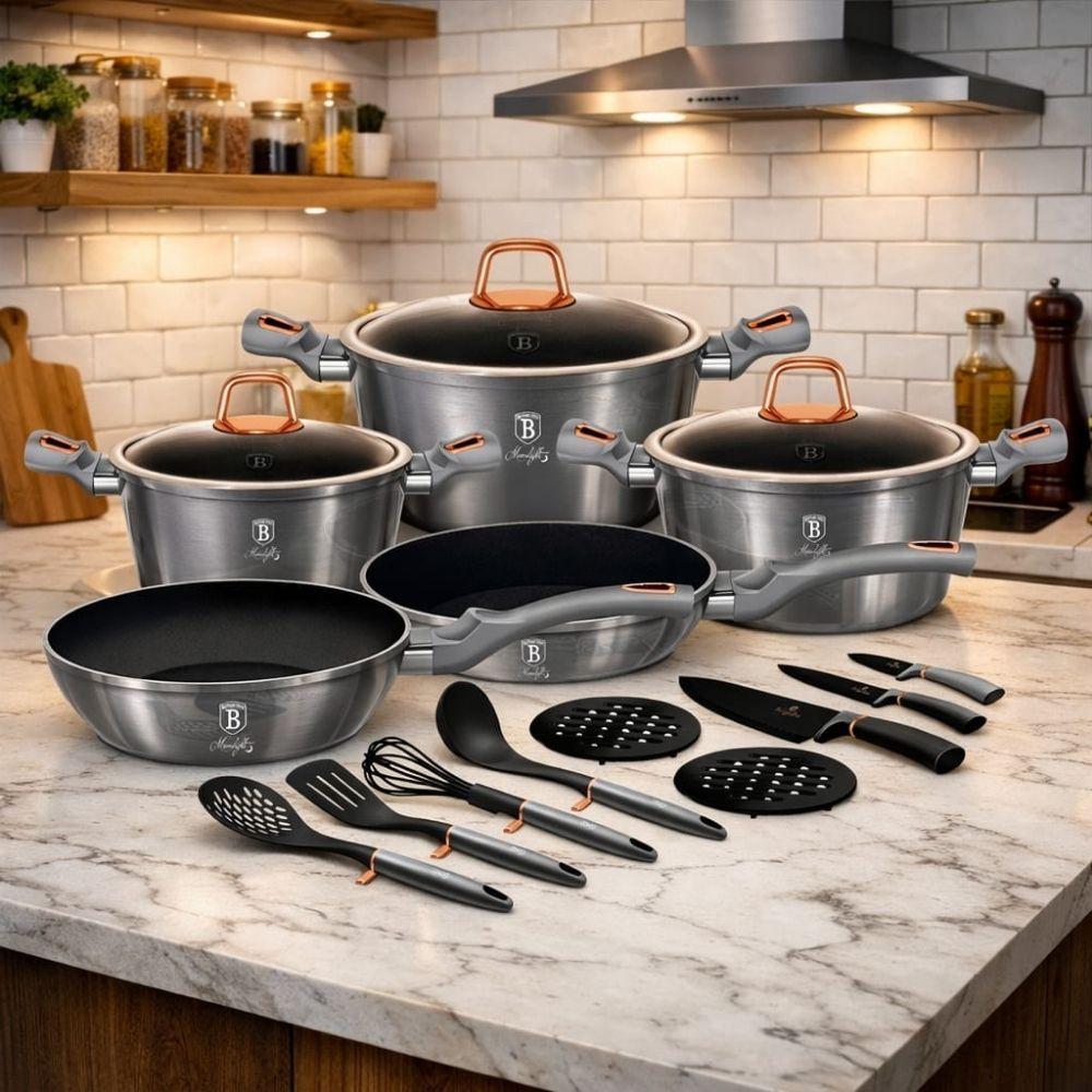 BATERIA DE COCINA 17 PZS MOONLIGHT COLLECTION ANTIADHERENTE-2