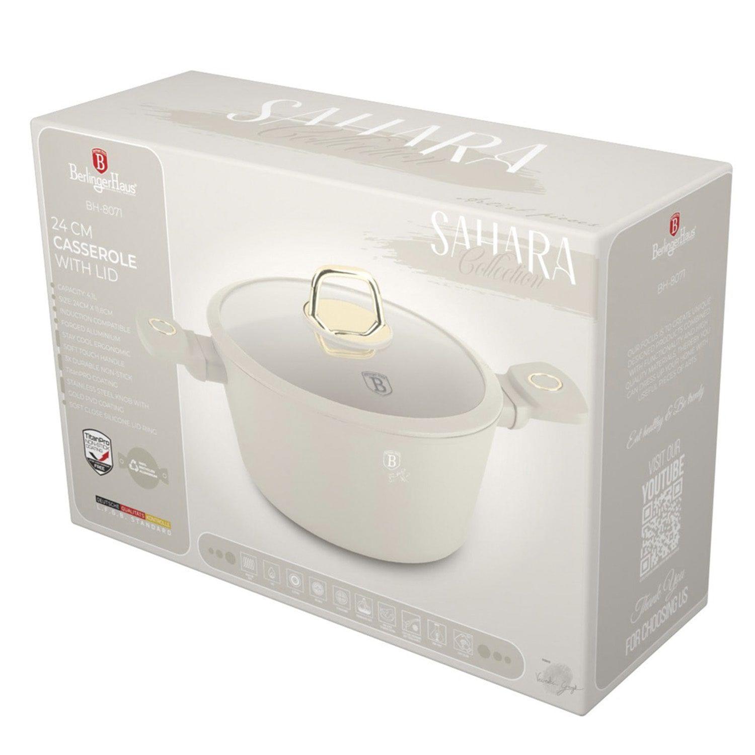 OLLA CON TAPA 2 PZS 24 CM SAHARA COLLECTION ANTIADHERENTE-2