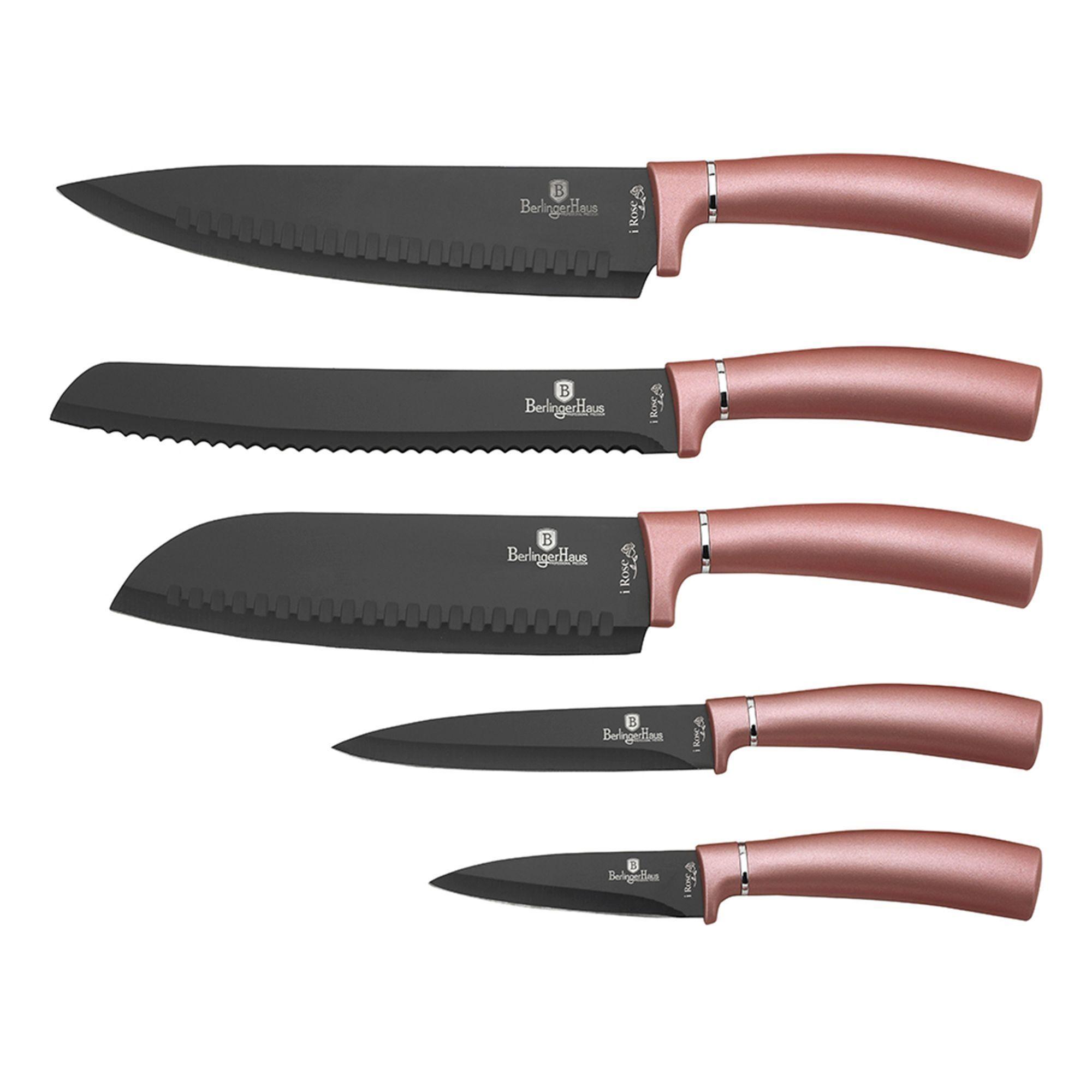 Set de cuchillos 6 pcs + barra magnética -1