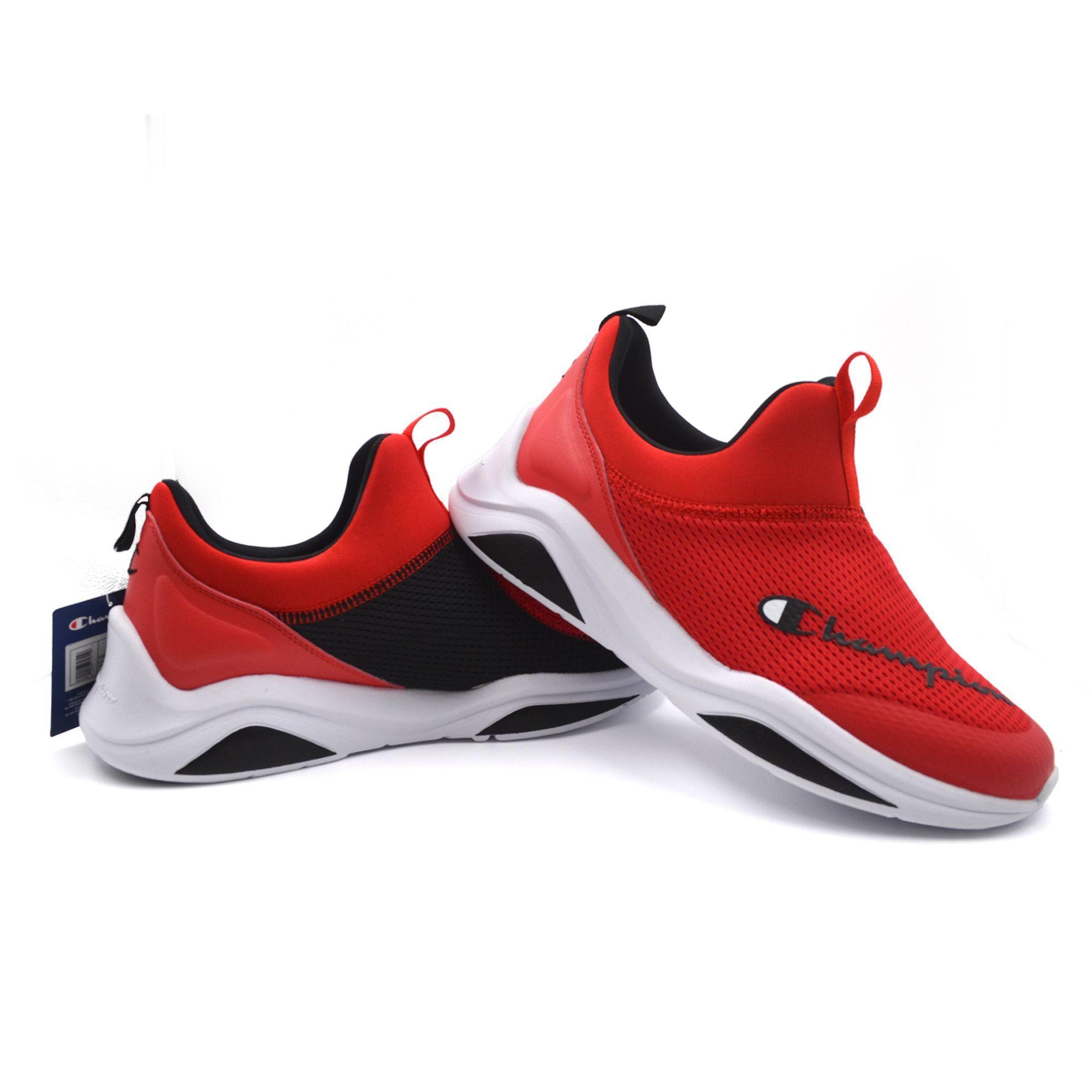 zapatilla champion hombre  color rojo-2