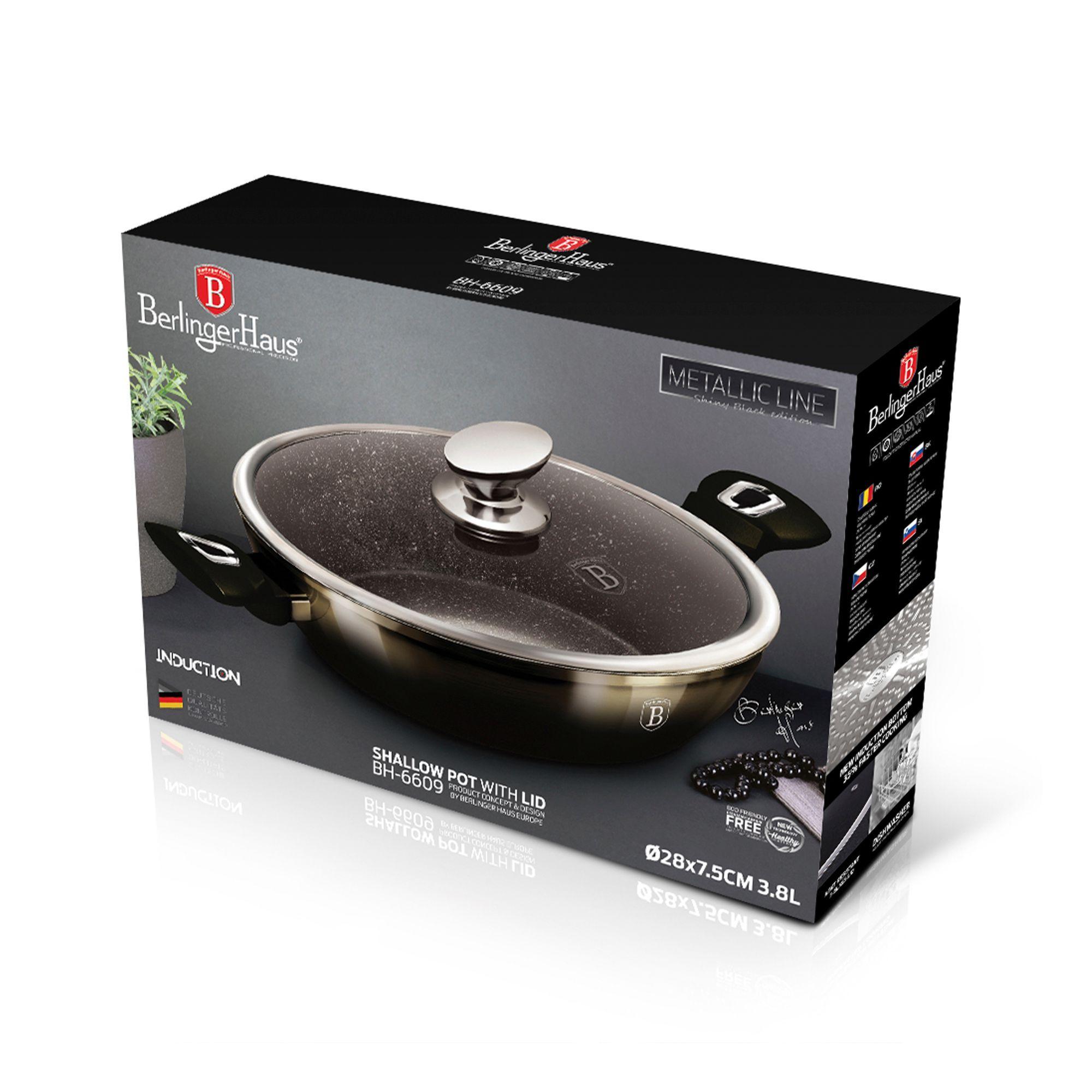 Sarten olla de 28 cm 3,8 Ltrs full induccion-2