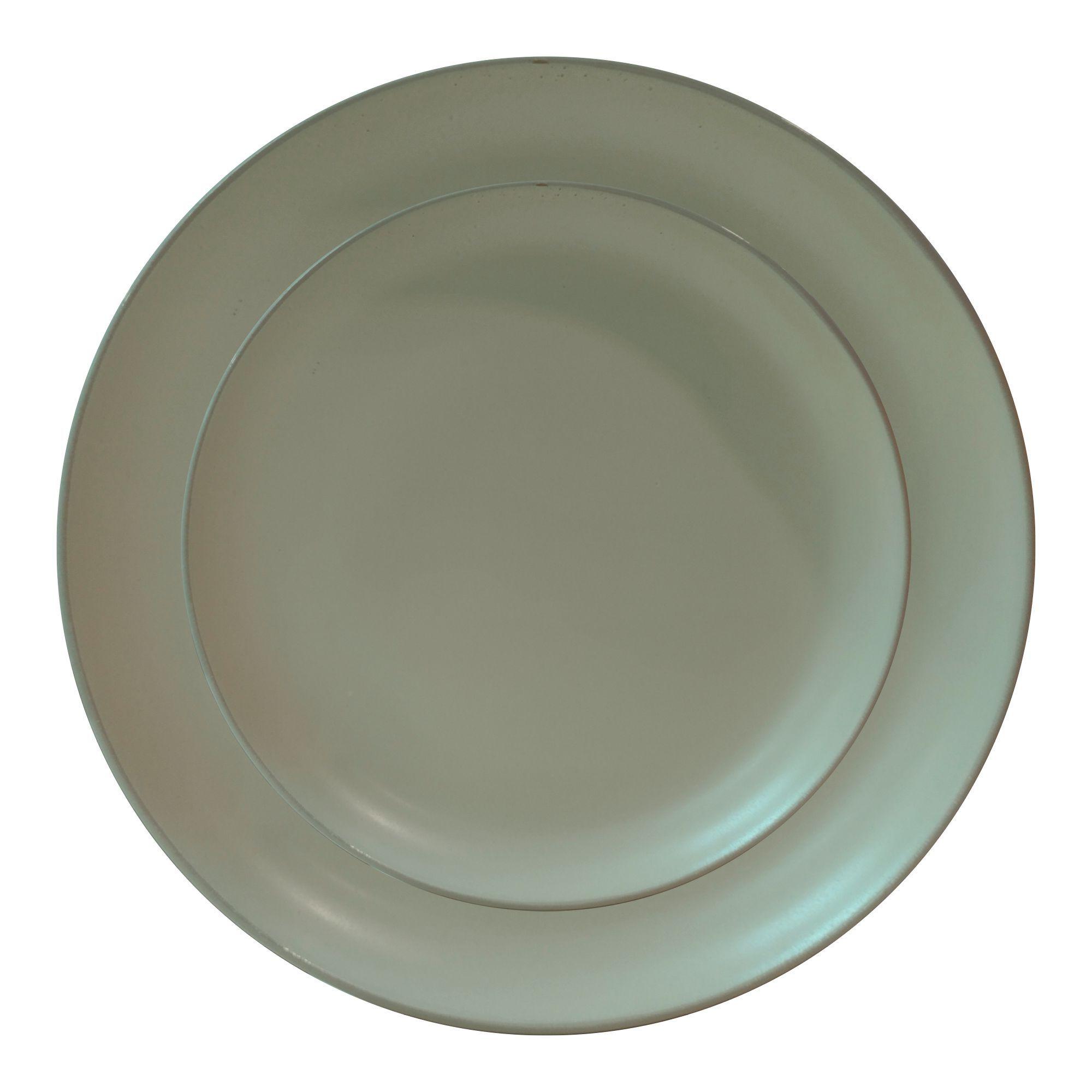 Loza 16 piezas Ceramica Beige-1