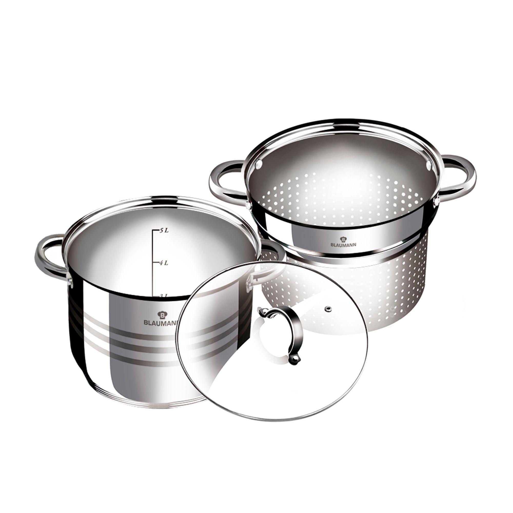 Set Olla para  Pasta 5.3Litros Full Induccion-0
