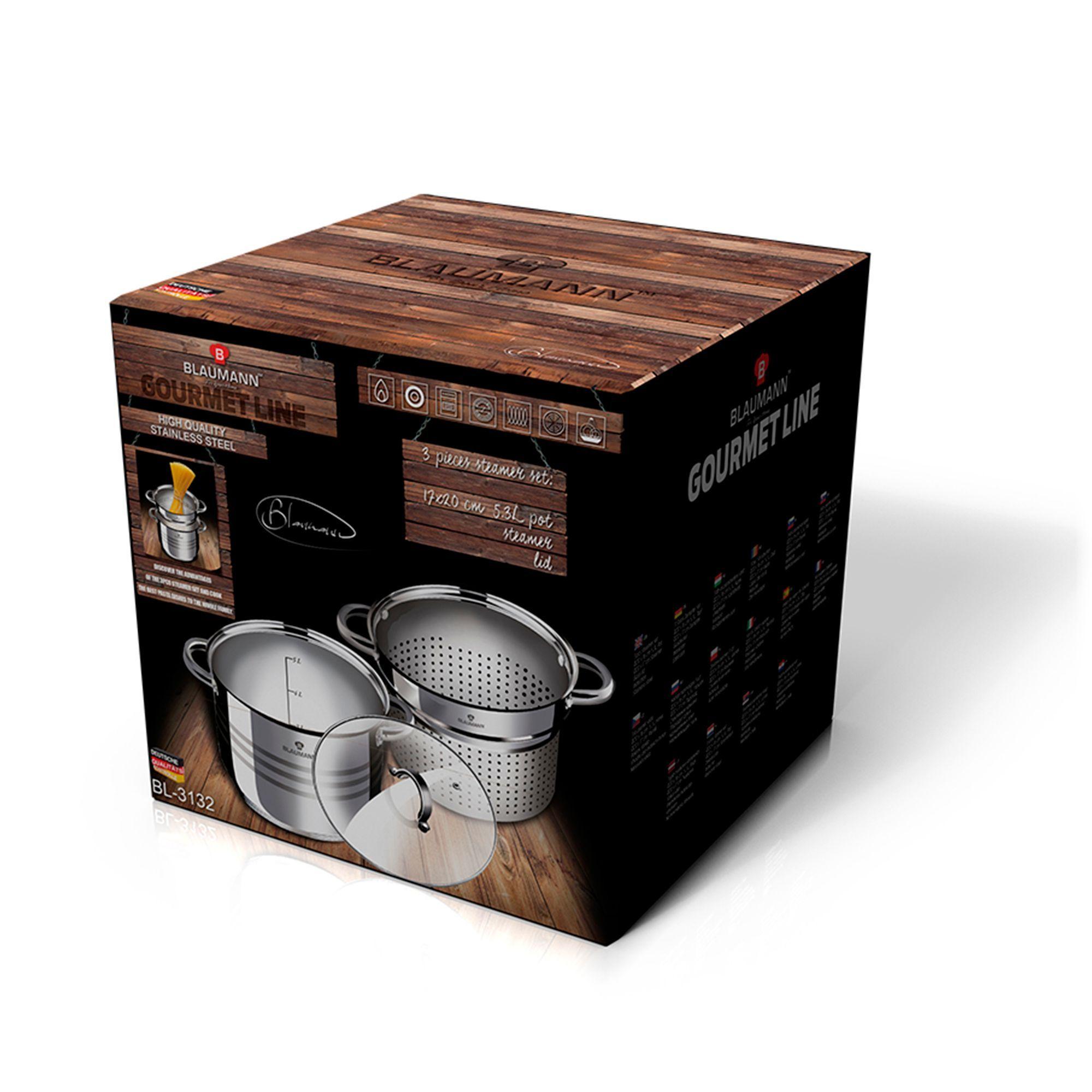 Set Olla para  Pasta 5.3Litros Full Induccion-1