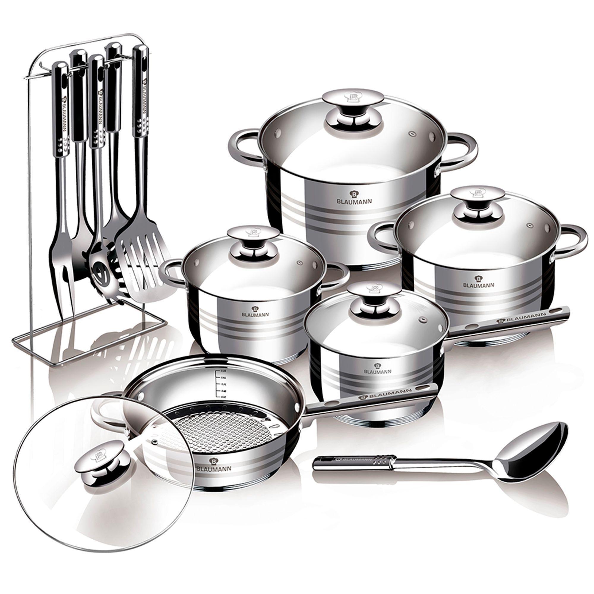 BATERIA 17 PIEZAS  LINEA PREMIUM GOURMET INDUCCION-0