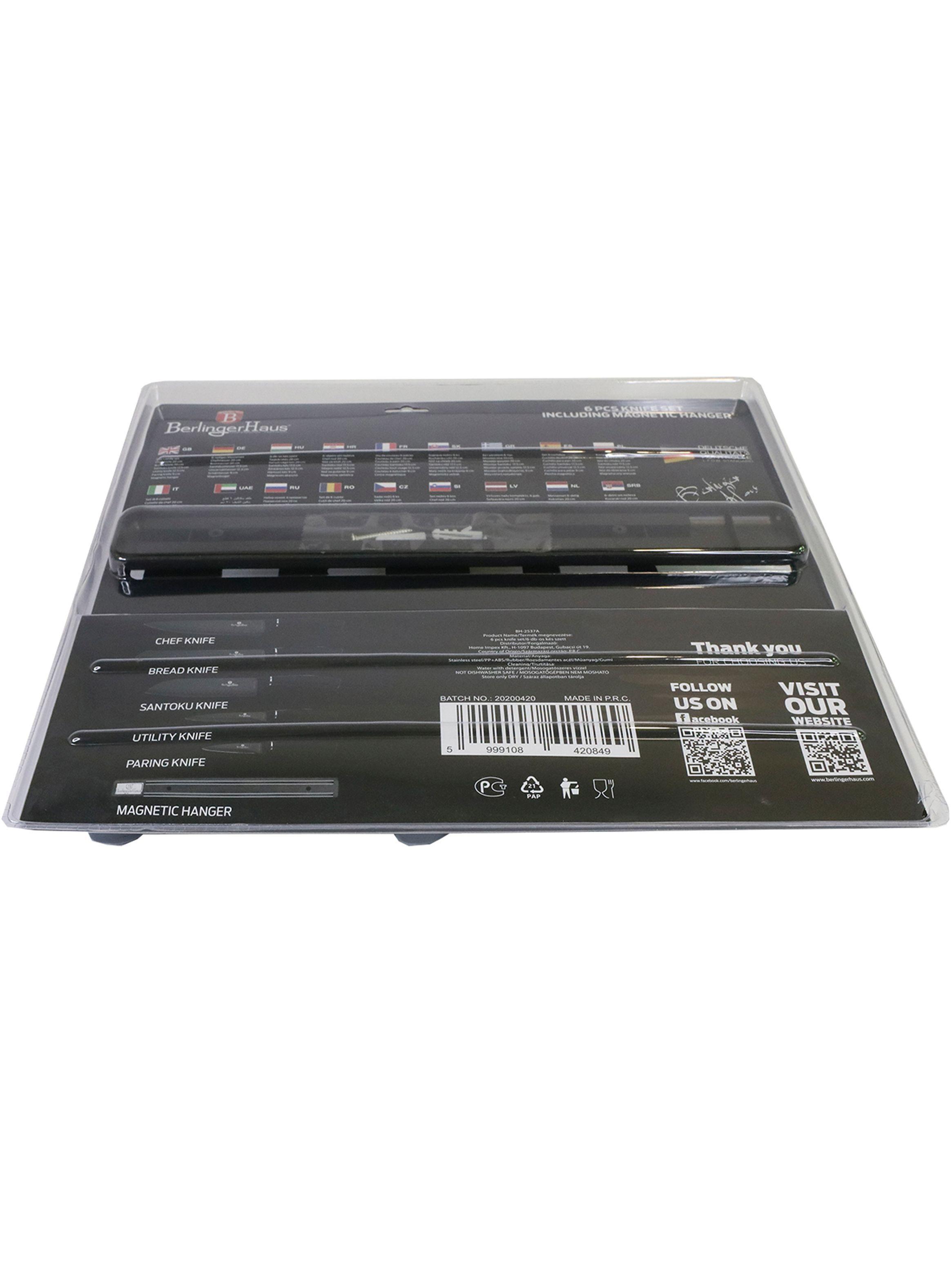 Set de cuchillos 5 pcs +Barra magnética-2