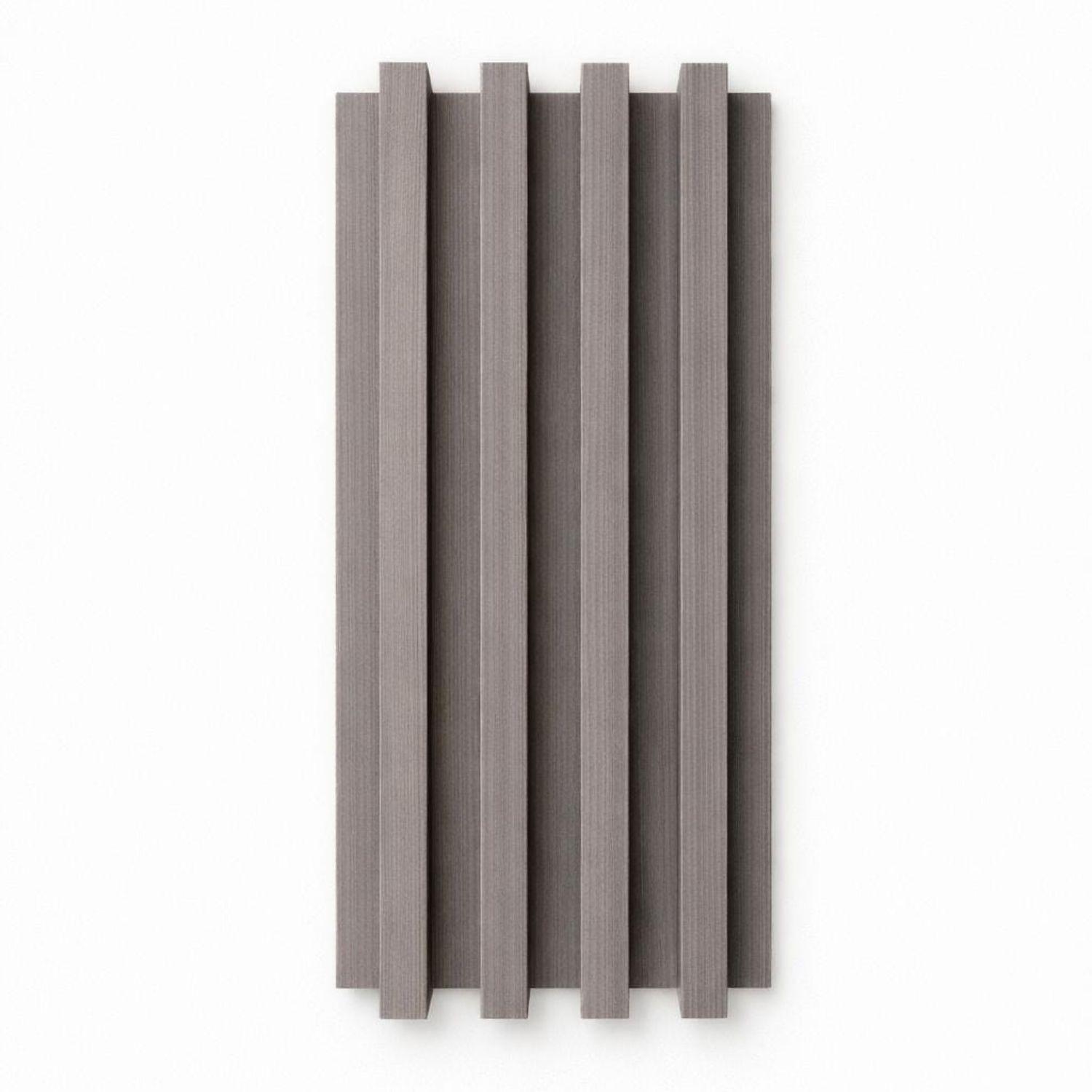 WALL PANEL PVC 10 PZS 3D 16x250 cm Gris Claro-0