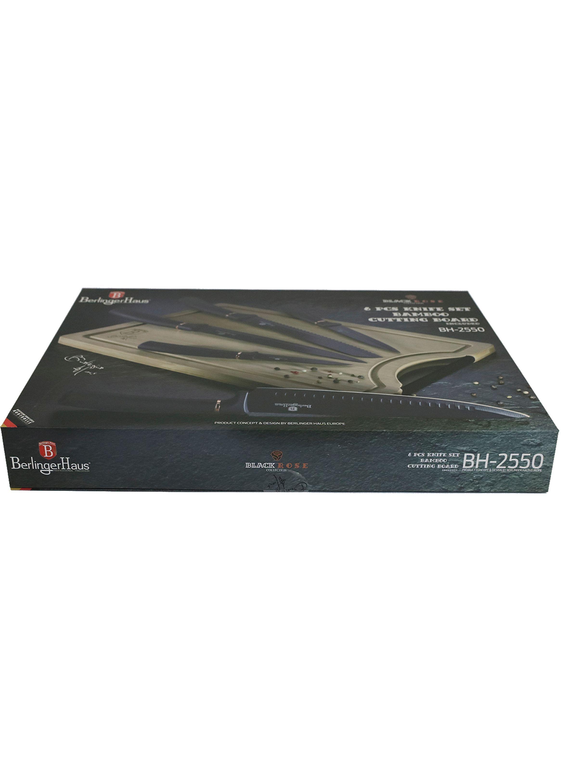 Cuchillos 5 pcs + Tabla de madera-3