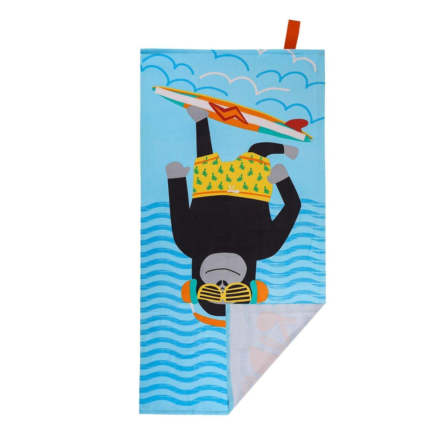 Toalla de playa mono-2