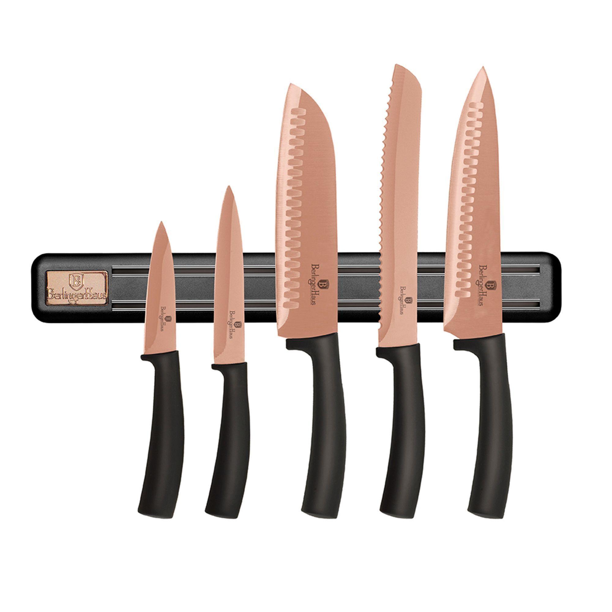 Set de cuchillos 6 pcs  color Cobre-0