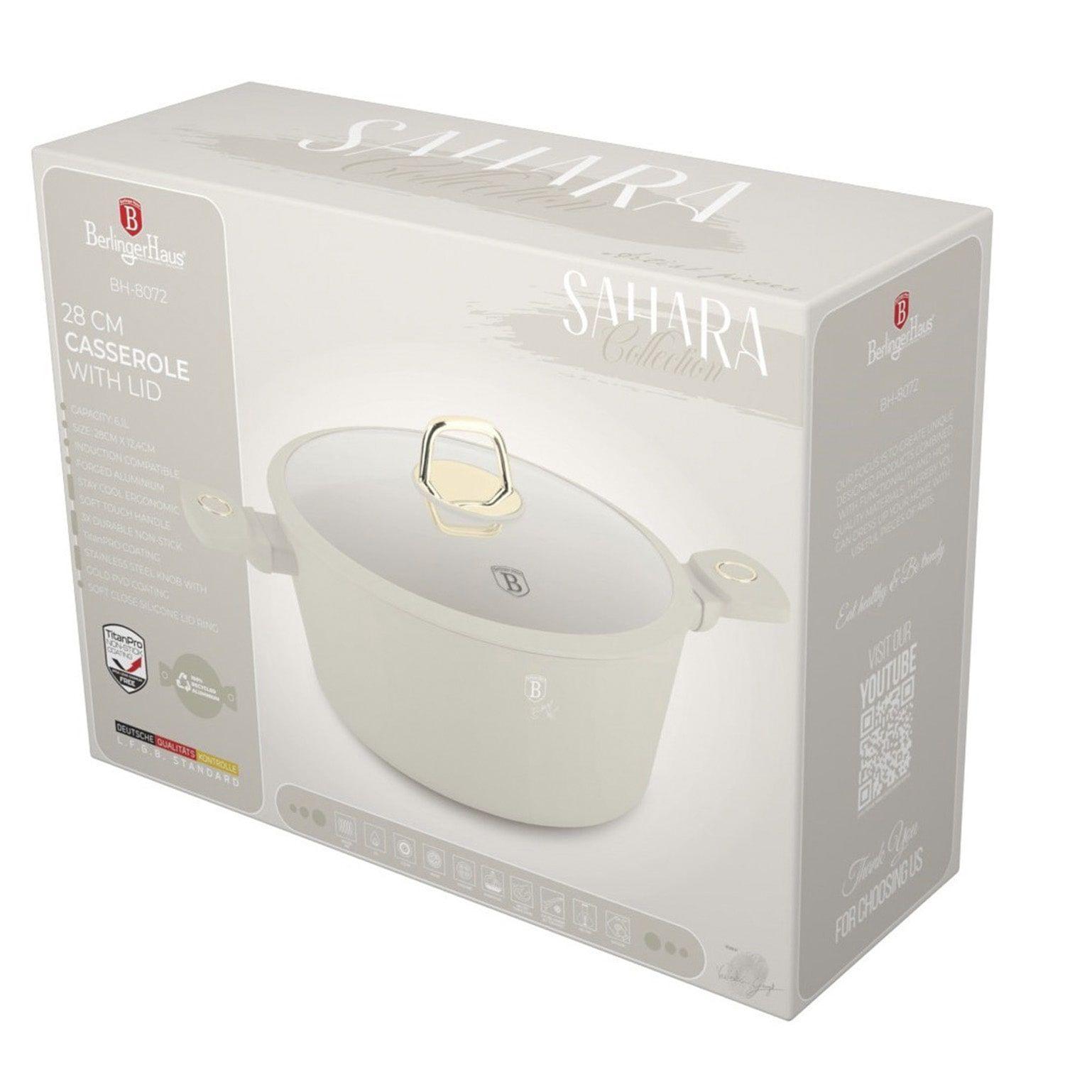 OLLA CON TAPA 2 PZS 28 CM COLECCIÓN SAHARA ANTIADHERENTE-3