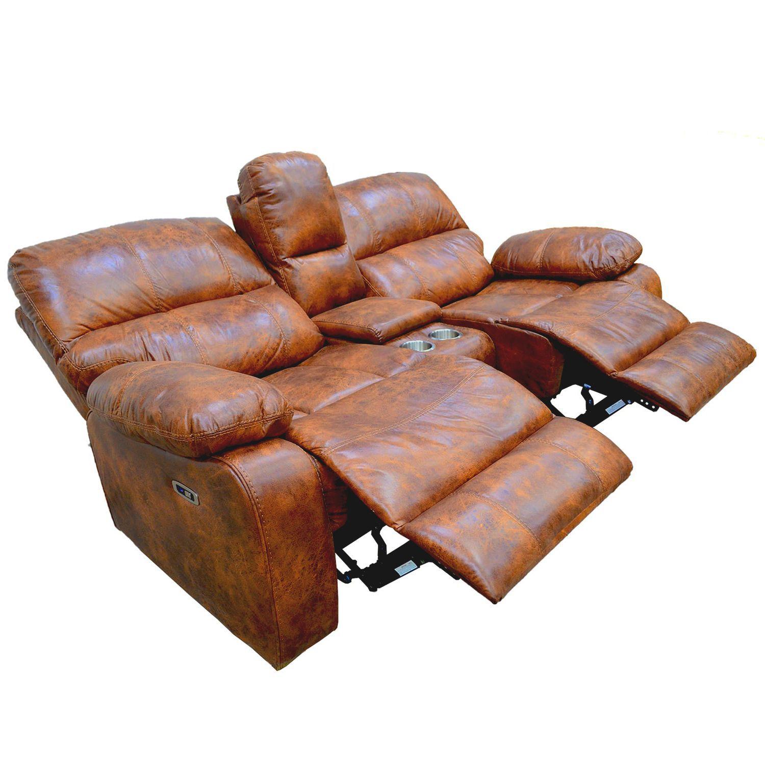 SOFA RECLINABLE  ELECTRICO  2 CUERPOS ODH  NEW VENECIA-2
