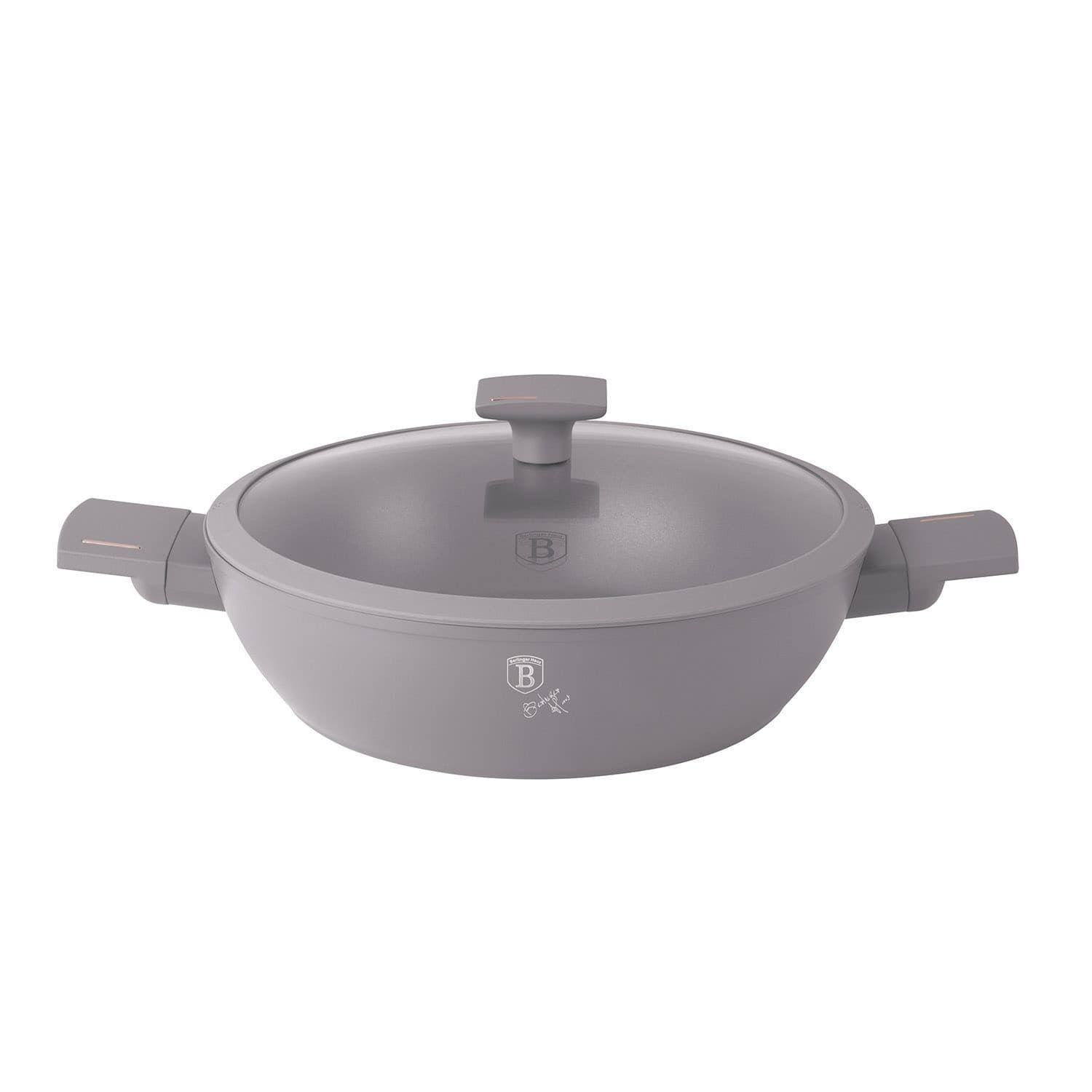 OLLA CON TAPA 2 PZS 28 CM TAUPE COLLECTION ANTIADHERENTE-2