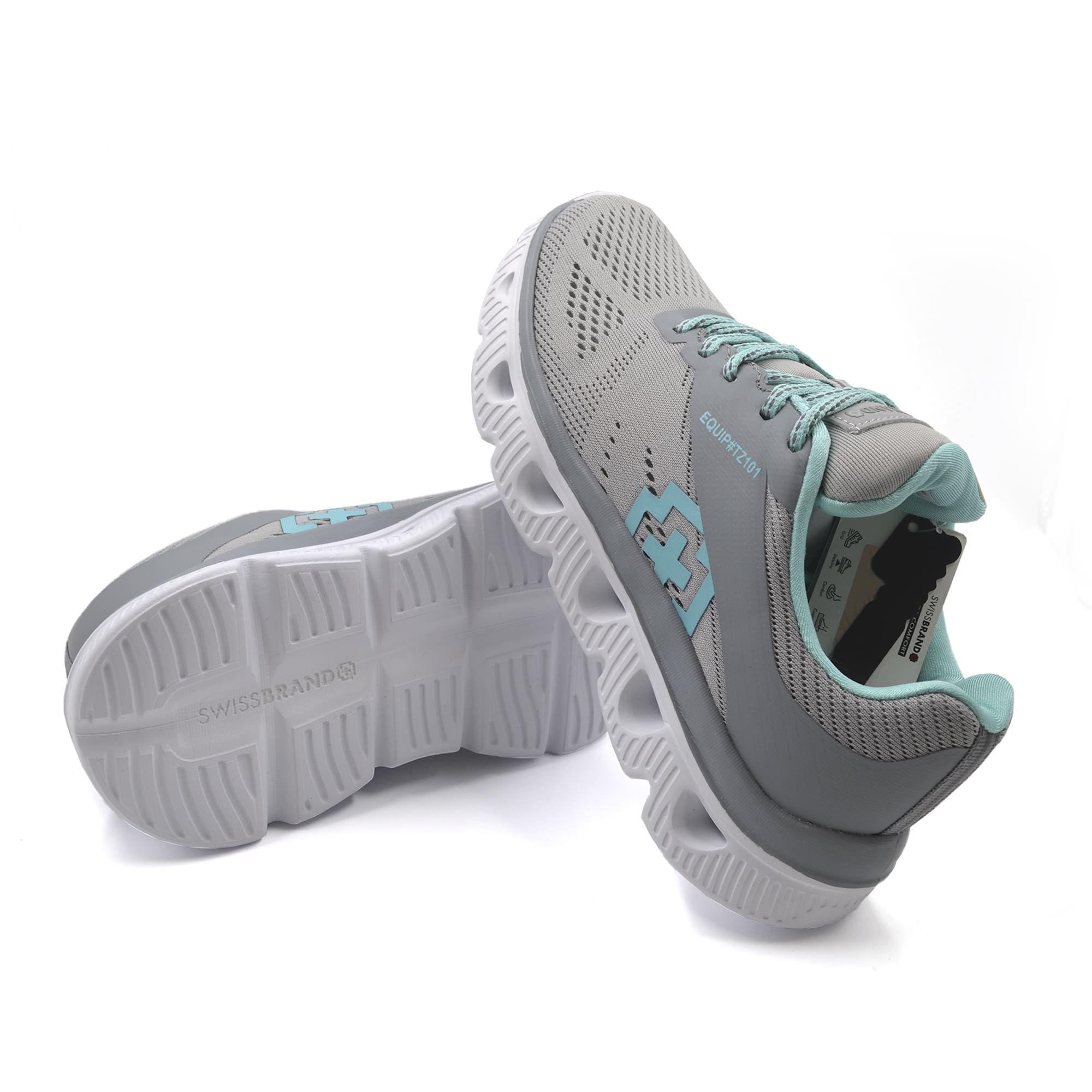 ZAPATILLAS SWISS BRAND  MUJER GRIS-2