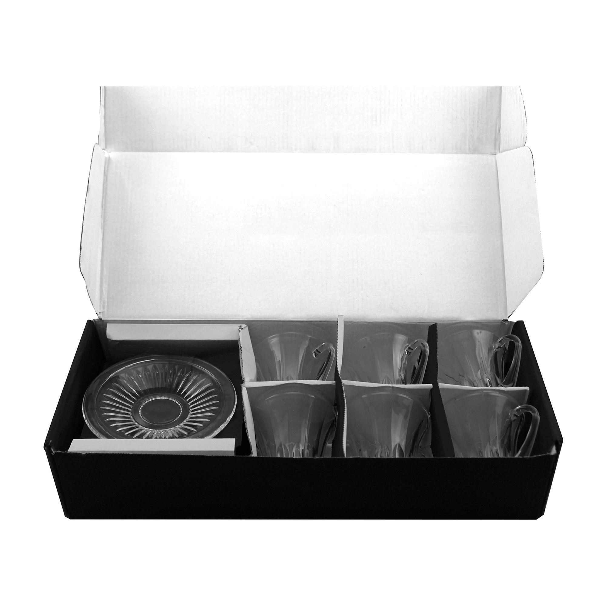 set de tasas de cristal para cafe expreso 12  piezas-1