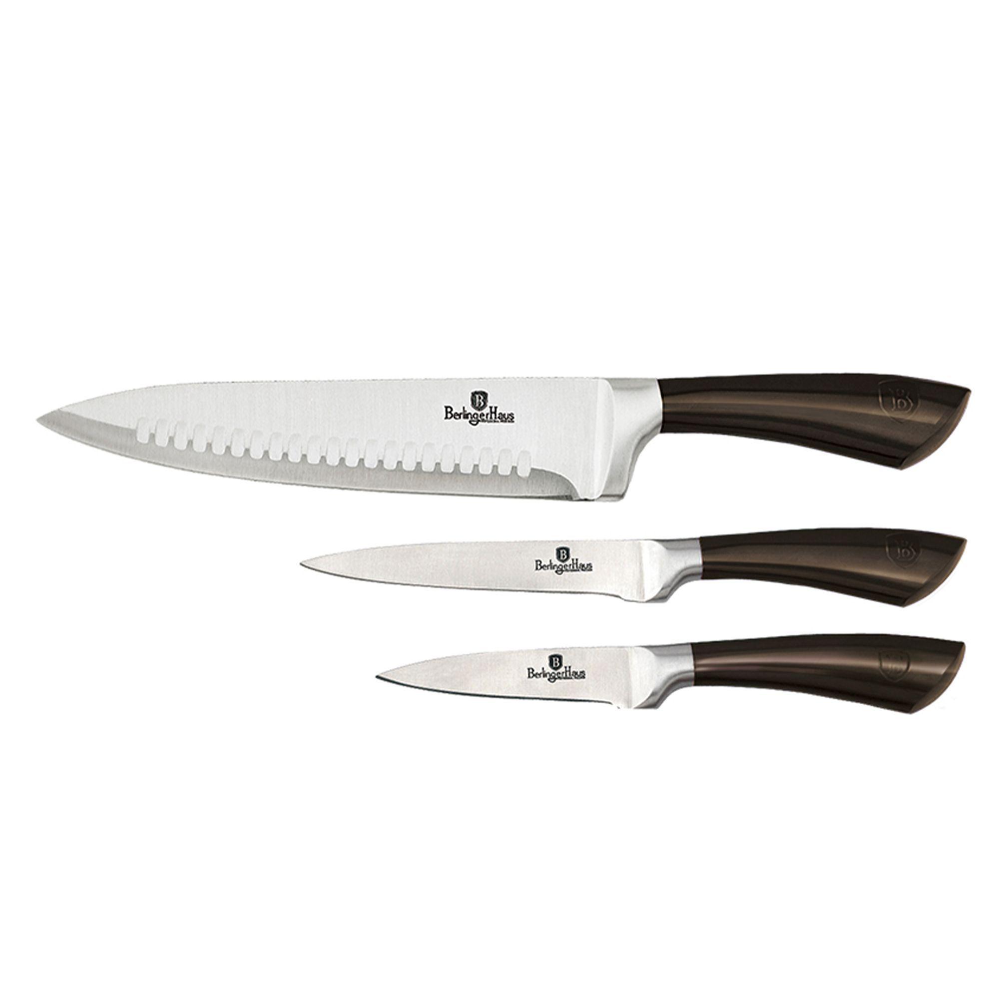 Set de cuchillos 3 pcs acero inox-0