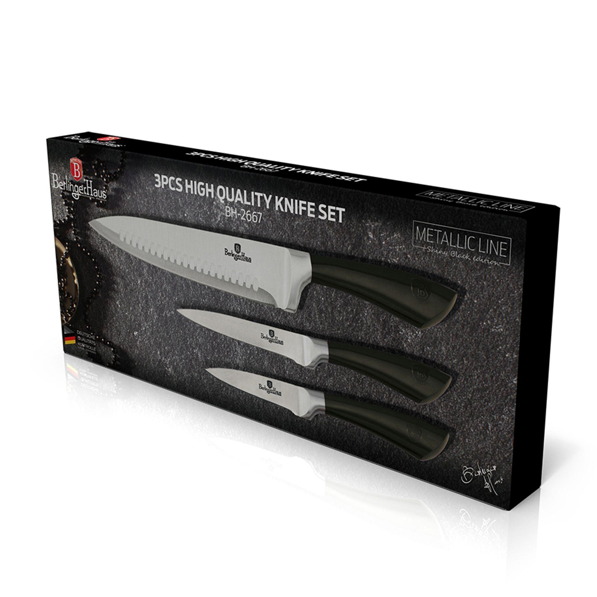 Set de cuchillos 3 pcs acero inox-2