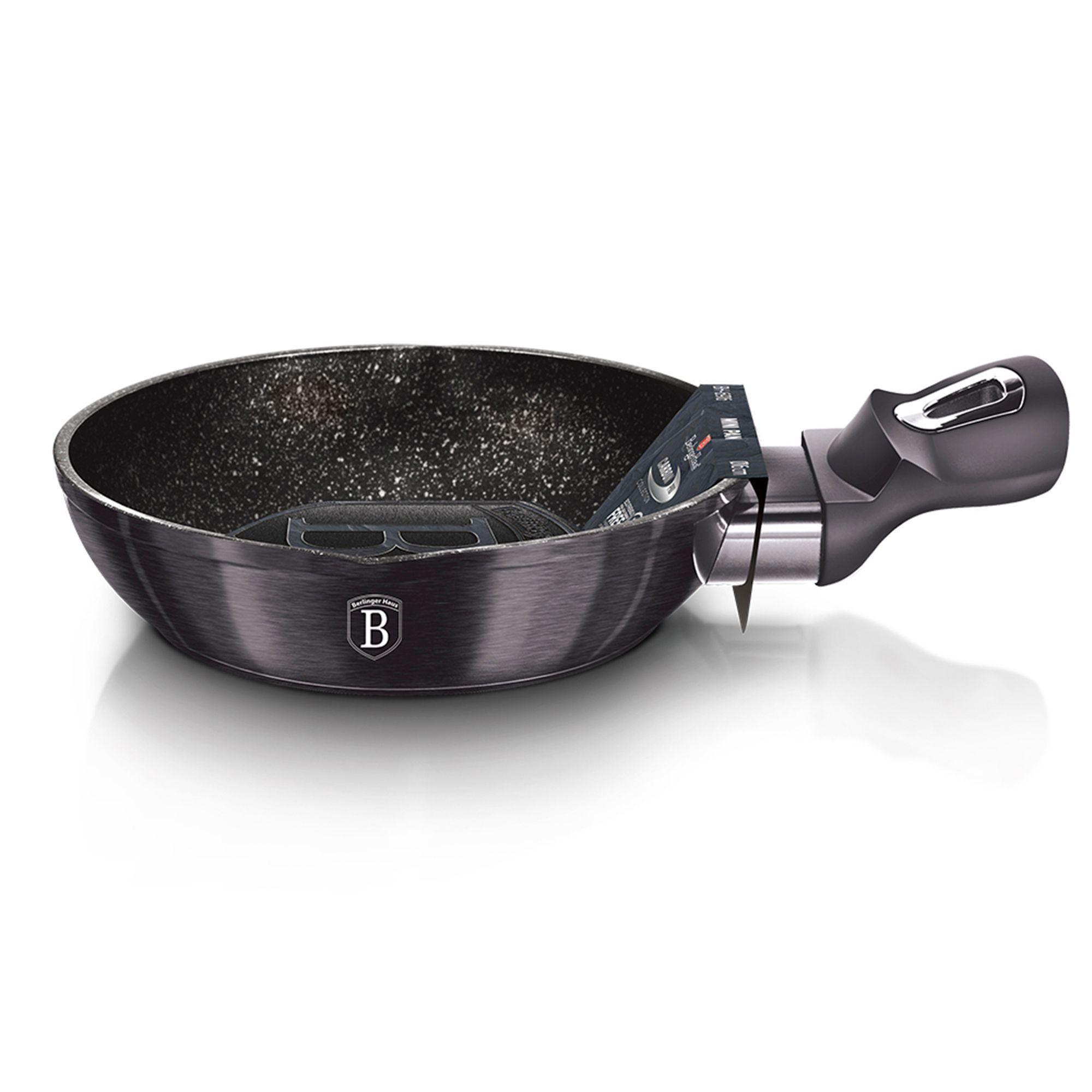 Sarten de 16 cm revestimiento en marmol libre de PFOA-0