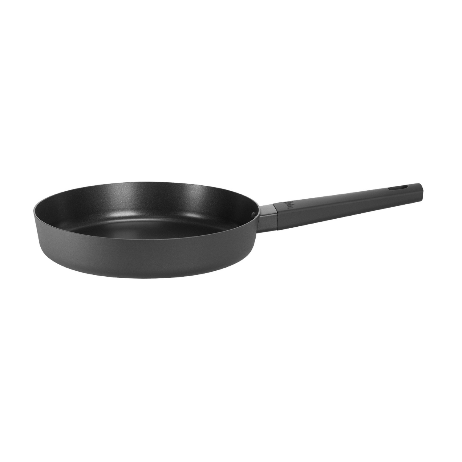 Sarten Profunda De Aluminio Con Antiadherente 24 Cm Color Negro DAY17-0