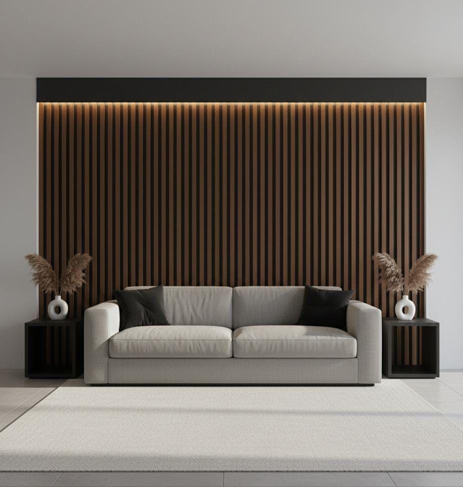 WALL PANEL PVC 10 PZS 3D 16x250 cm MADERA Y NEGRO-2