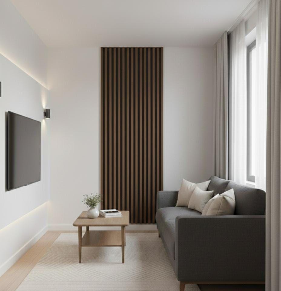 WALL PANEL PVC 10 PZS 3D 16x250 cm MADERA Y NEGRO-3