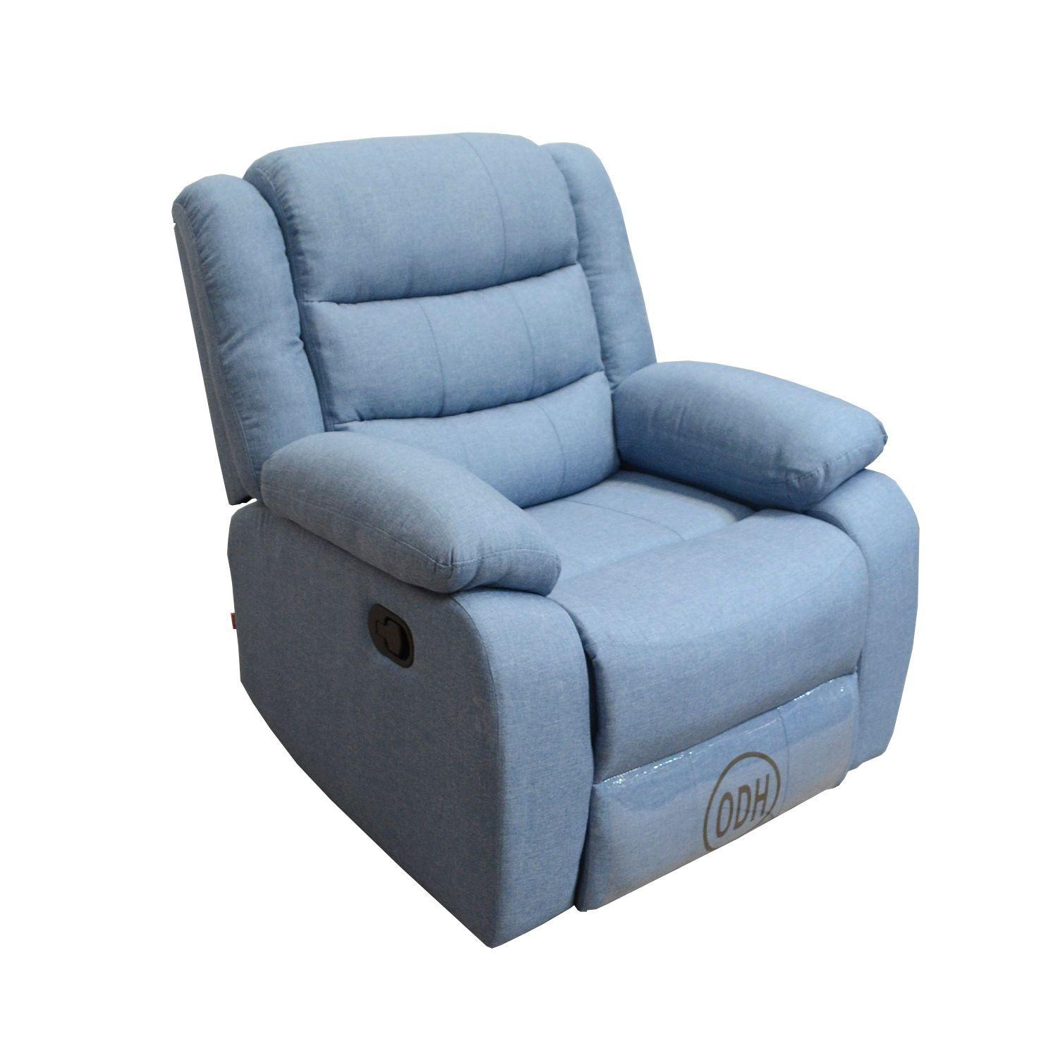 BERGER RECLINABLE ODH NEW ITALIA, COLOR JEANS-2