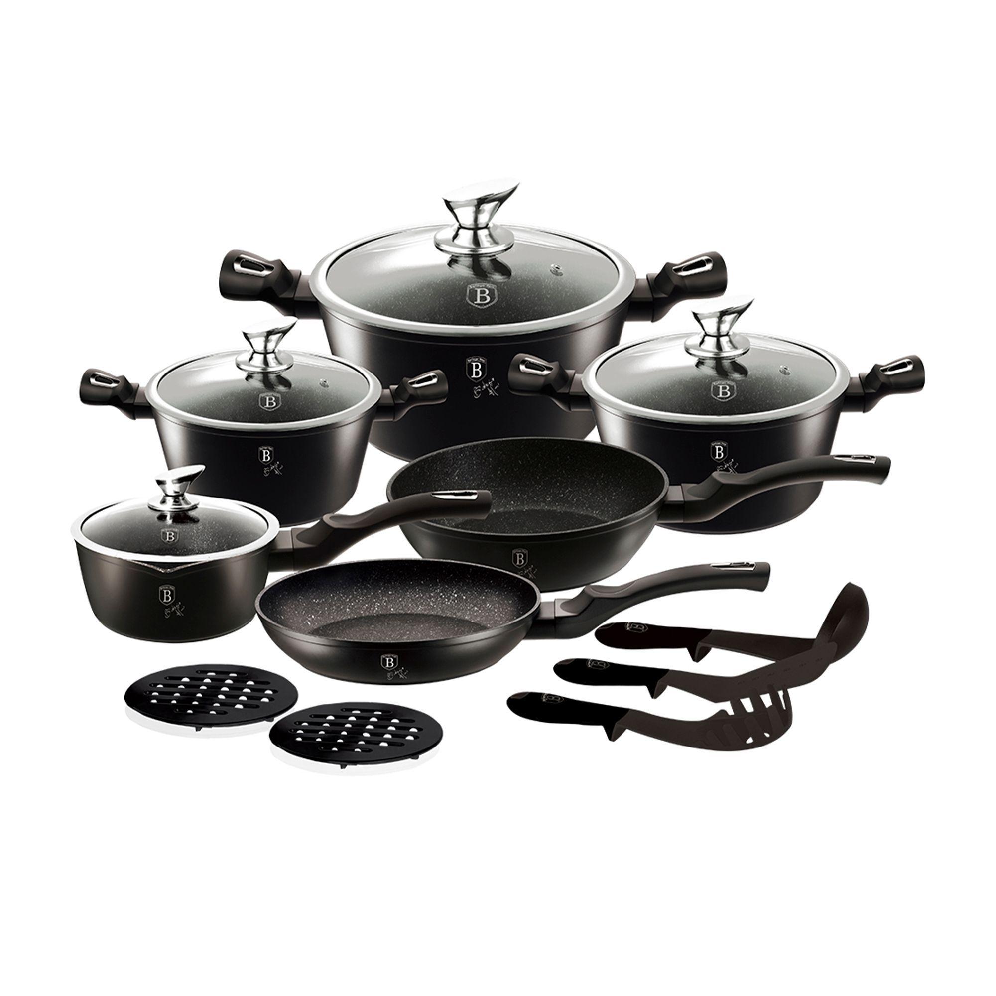 Bateria de cocina full induccion 15 pcs-0