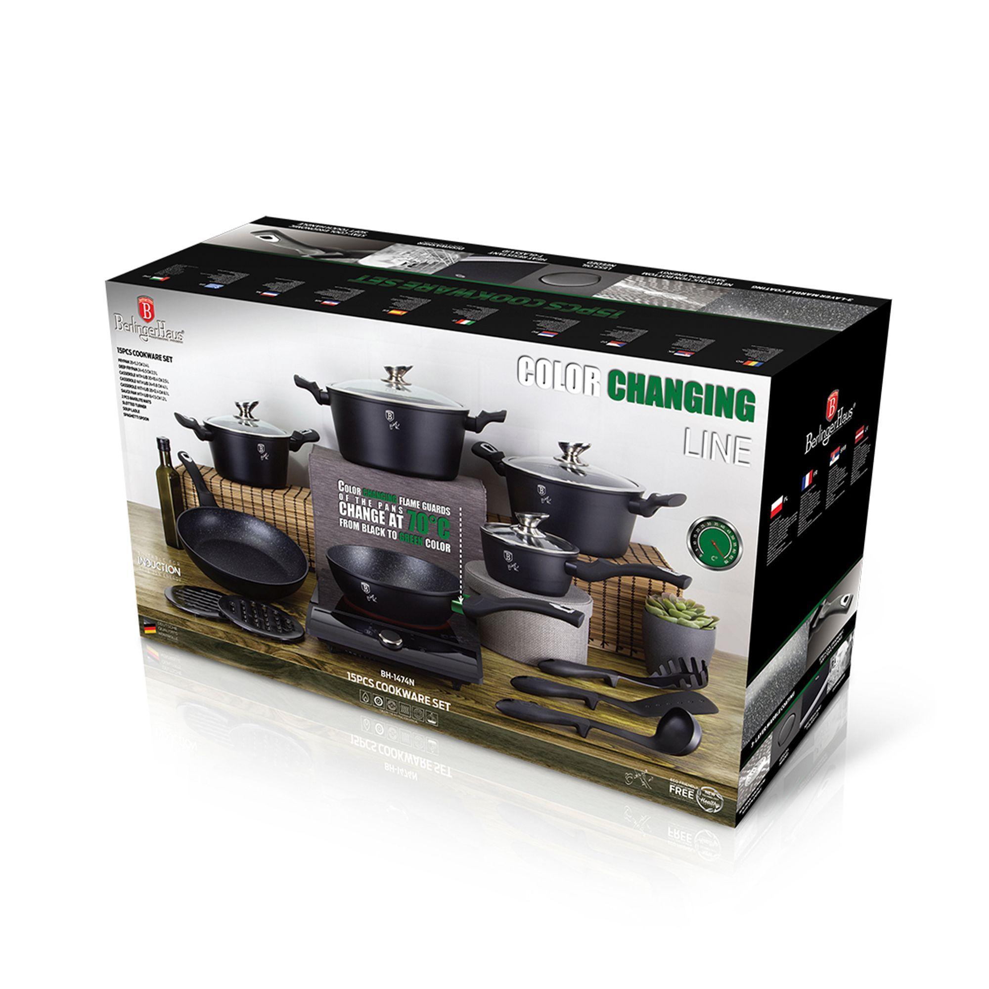 Bateria de cocina full induccion 15 pcs-1