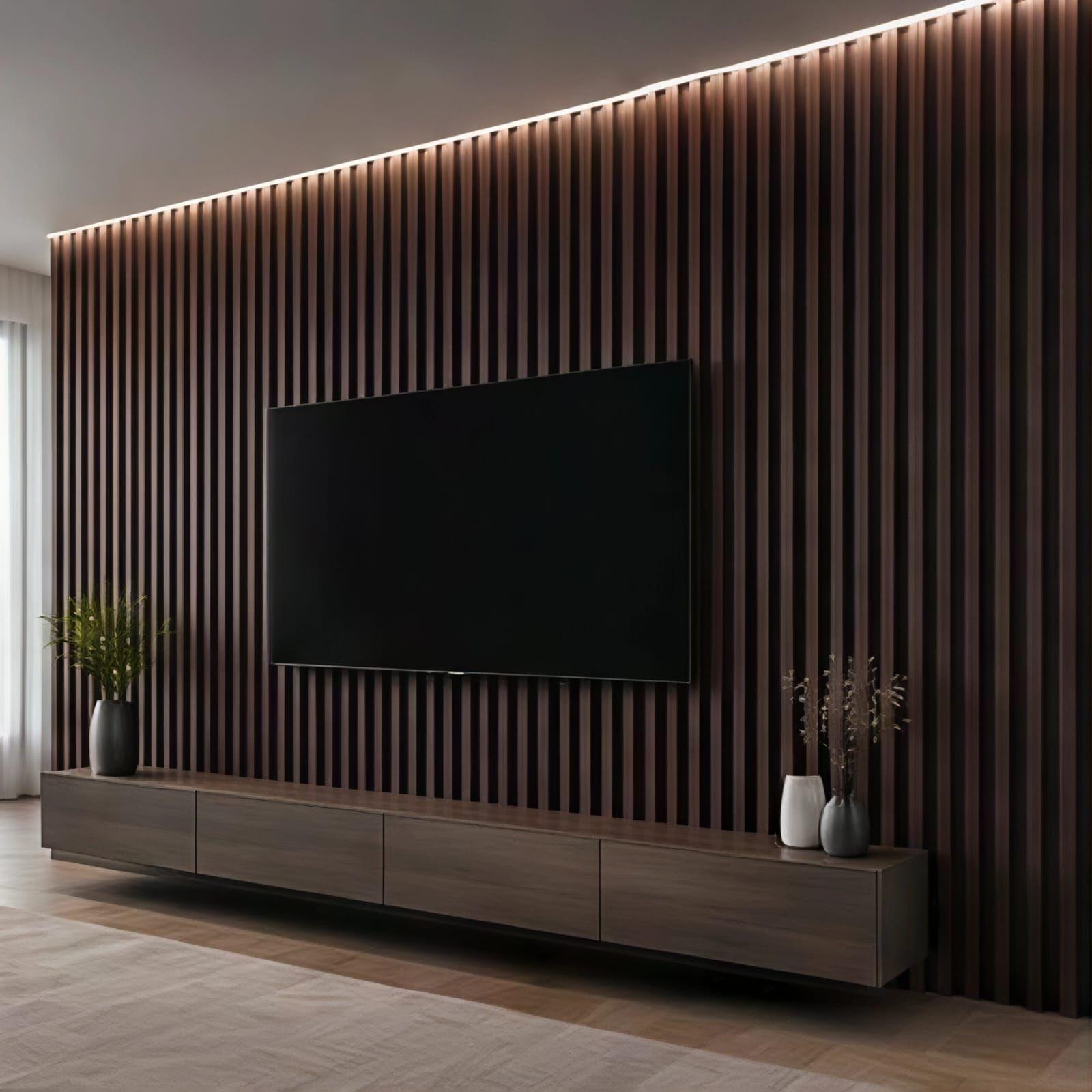 WALL PANEL PVC 10 PZS 3D 250X16 CM CAF OSCURO WP 26 NOGAL CAOBA-4