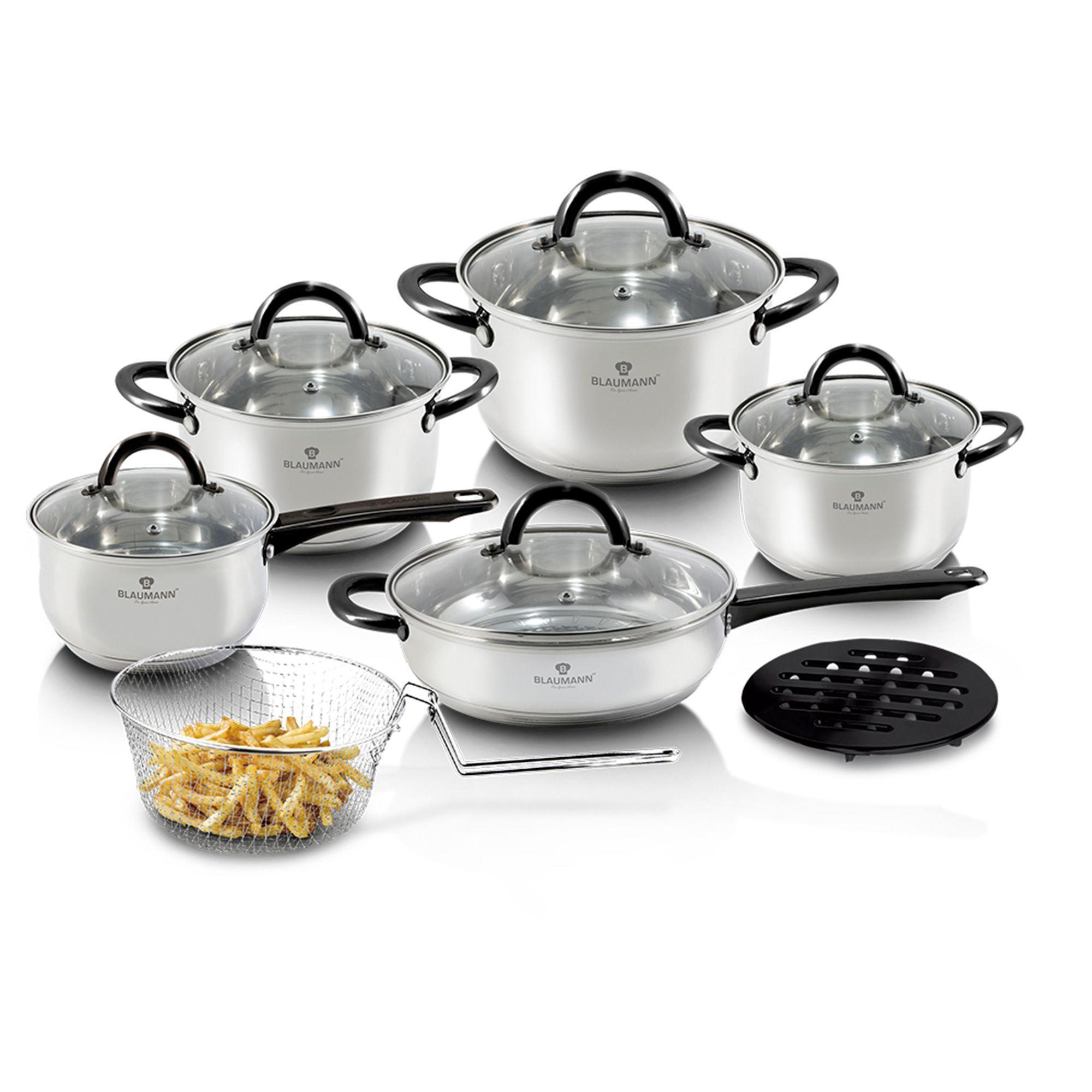 BATERIAS 13 PIEZAS LINEA GOURMET  ALEMANA-0
