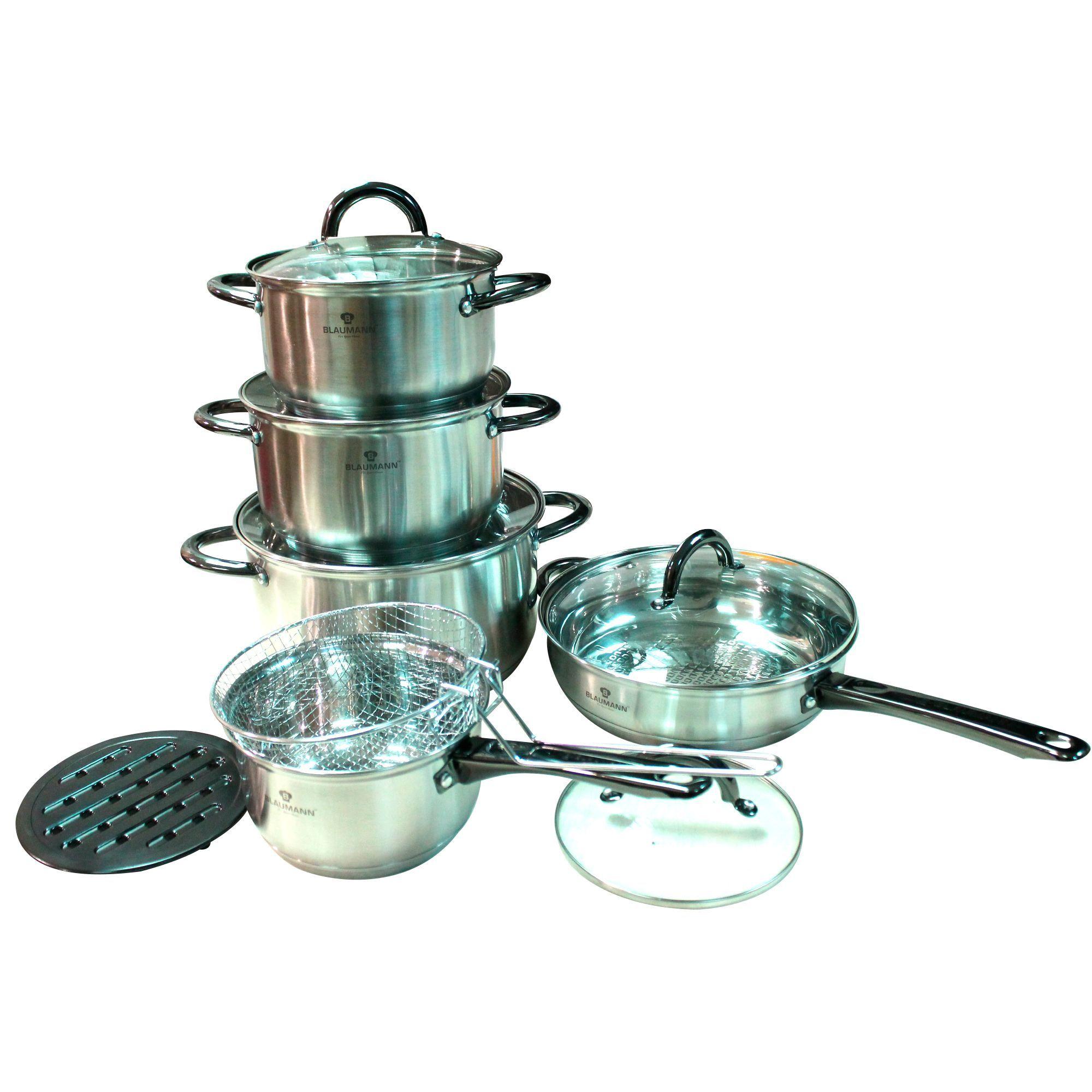 BATERIAS 13 PIEZAS LINEA GOURMET  ALEMANA-2