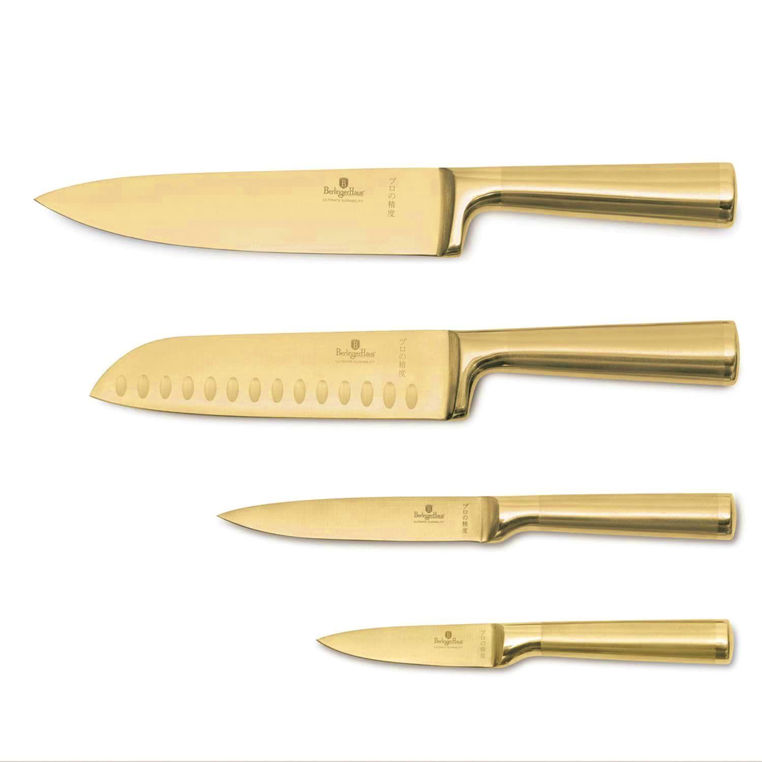 SET DE CUCHILLOS 5 PZS LEONARDO COLLECTION ACERO INOXIDABLE-1