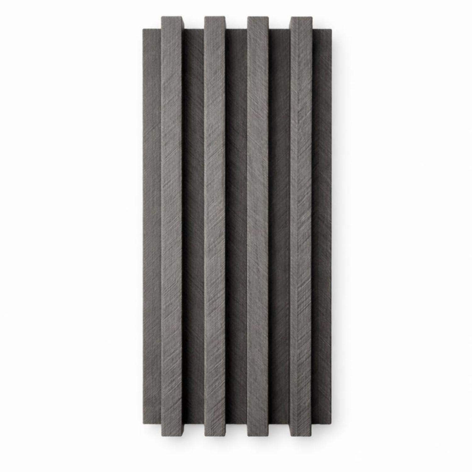 WALL PANEL PVC 10 PZS 3D 16x250 cm Gris Oscuro-0