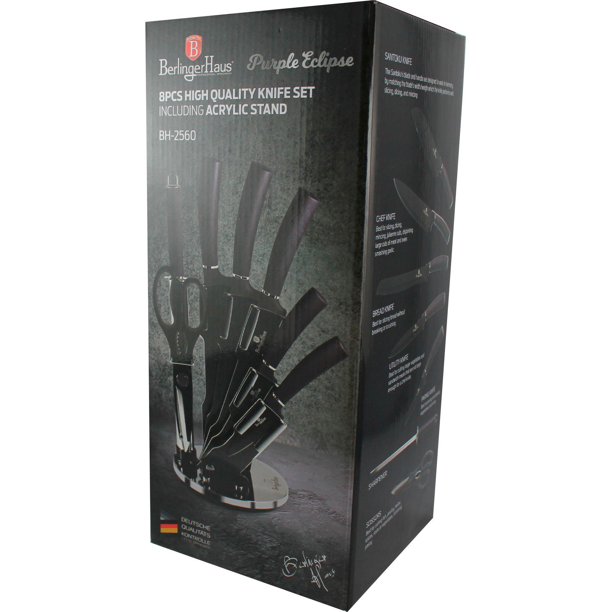 SET DE CUCHILLOS  8 PCS CON SOPORTE DE ACRILICO-3