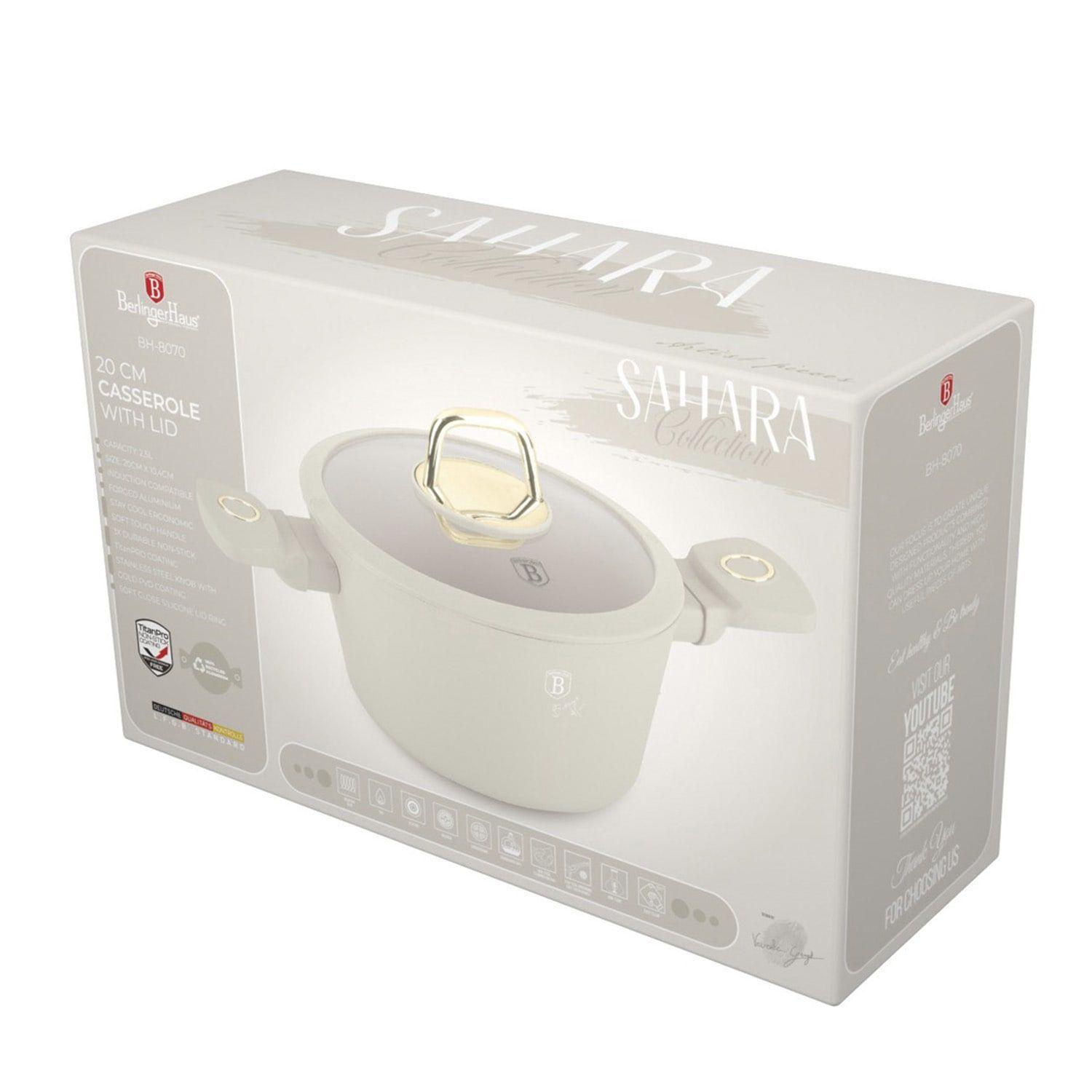 OLLA CON TAPA 2 PZS 20 CM SAHARA COLLECTION ANTIADHERENTE-3