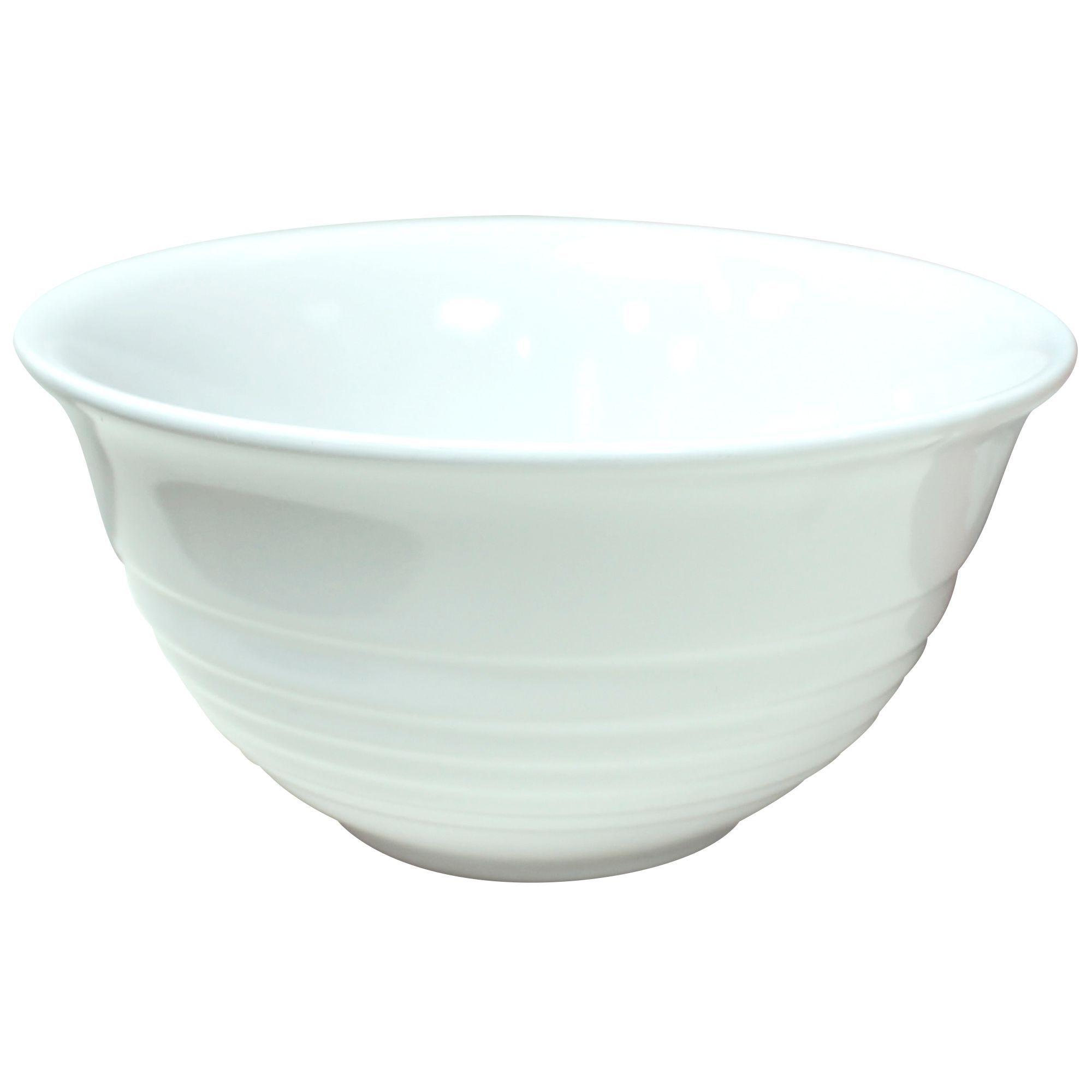 Loza 16 pieza Ceramica Blanca-3