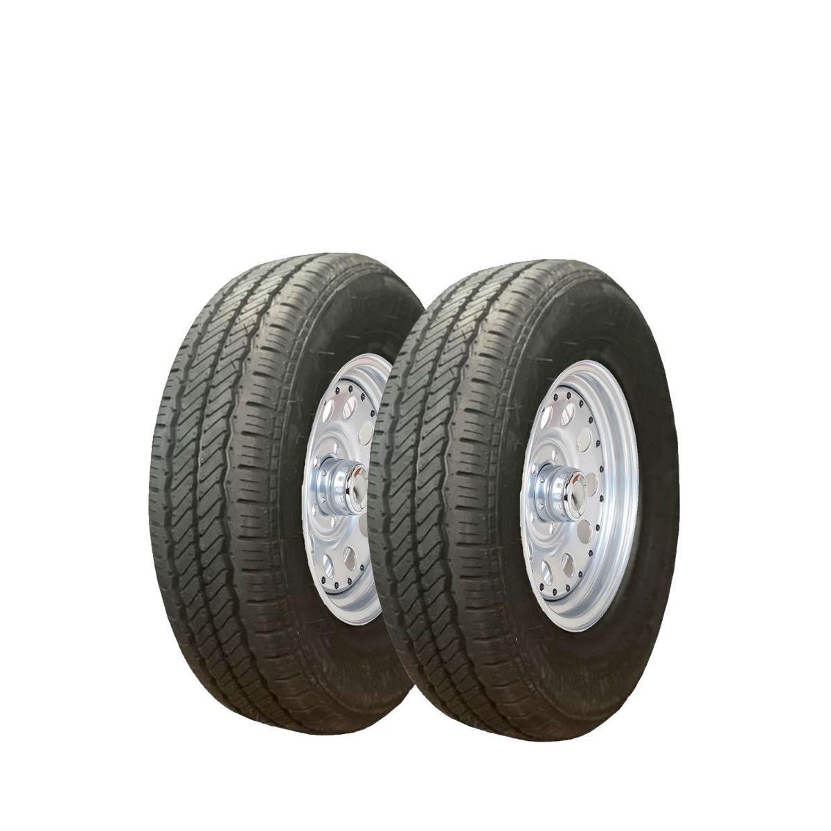 SET 2 NEUMATICO 145R13 BRIGHTWAY LRP188 LTR 88R-0