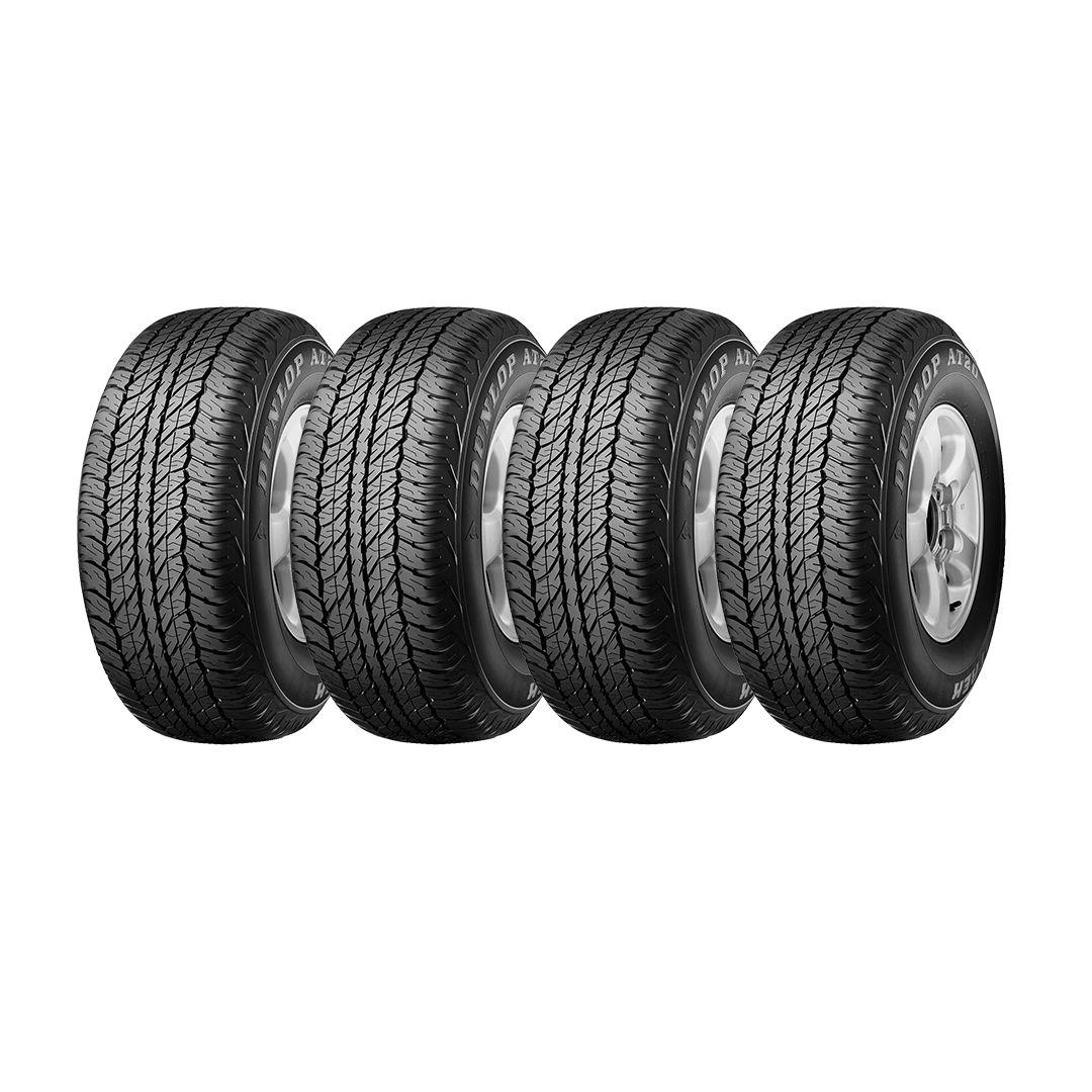 Set 4 Neumaticos 225/70R17 108/106S AT20 Dunlop H/T TL (Retoma) BLK BRA-0