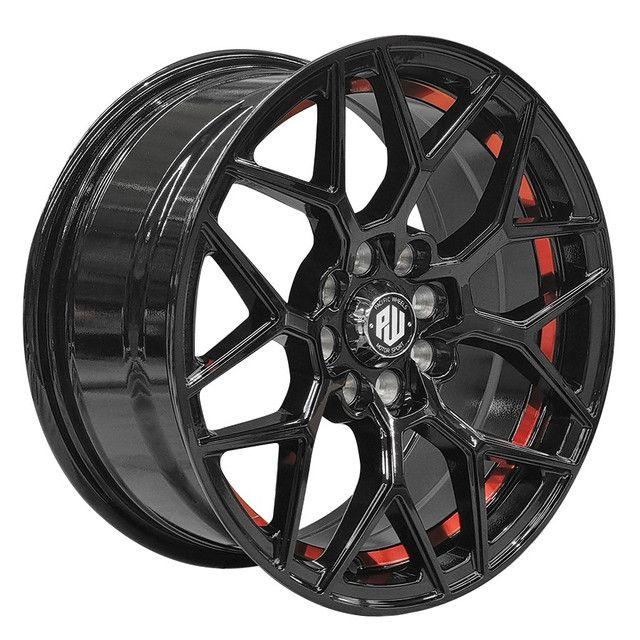SET 4 LLANTA  15X7 4X100/4X108 ET35 B-UC-RED GARA Pcw-0