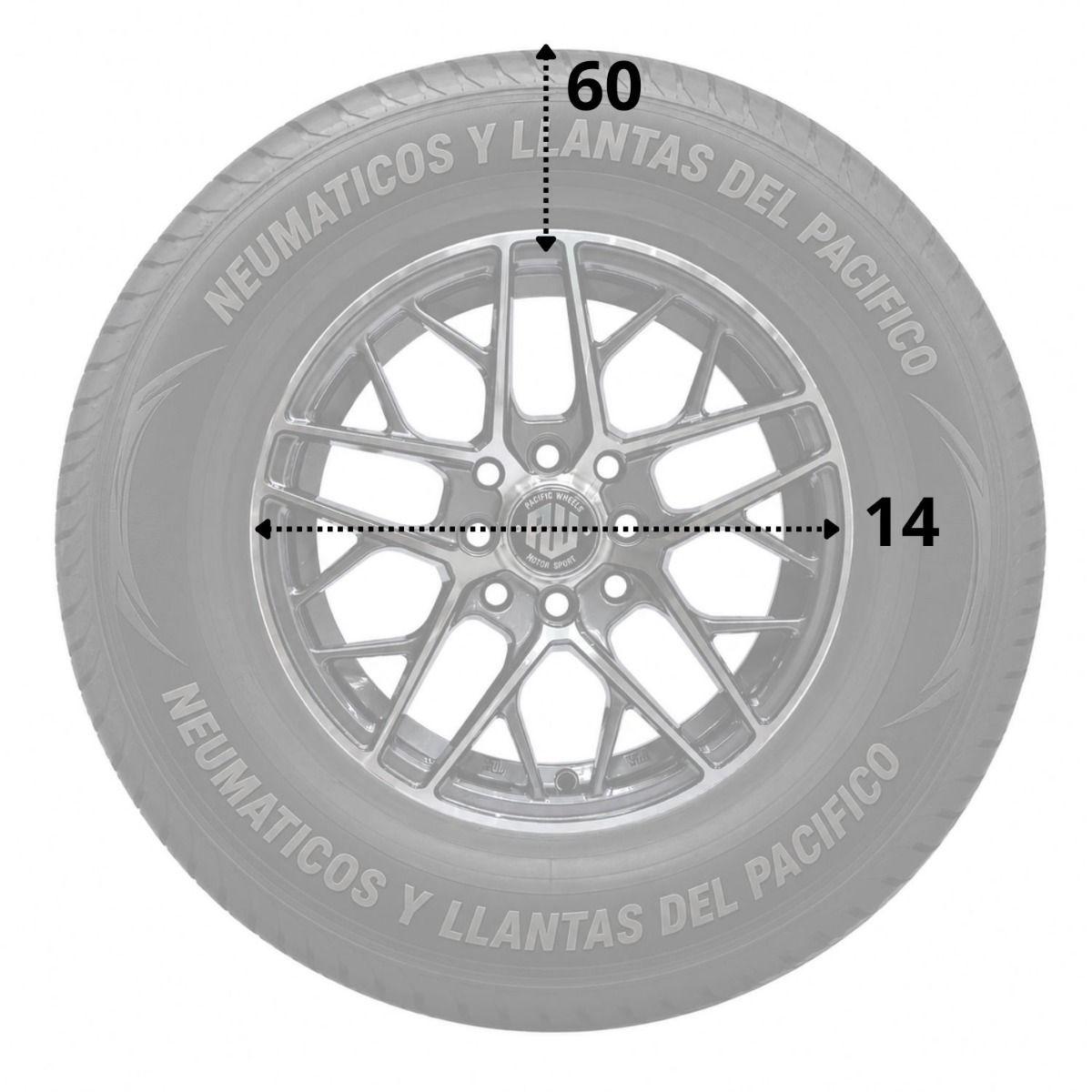 Neumatico 165/60R14 75H MR166 Mirage H/T () -- CHN-2