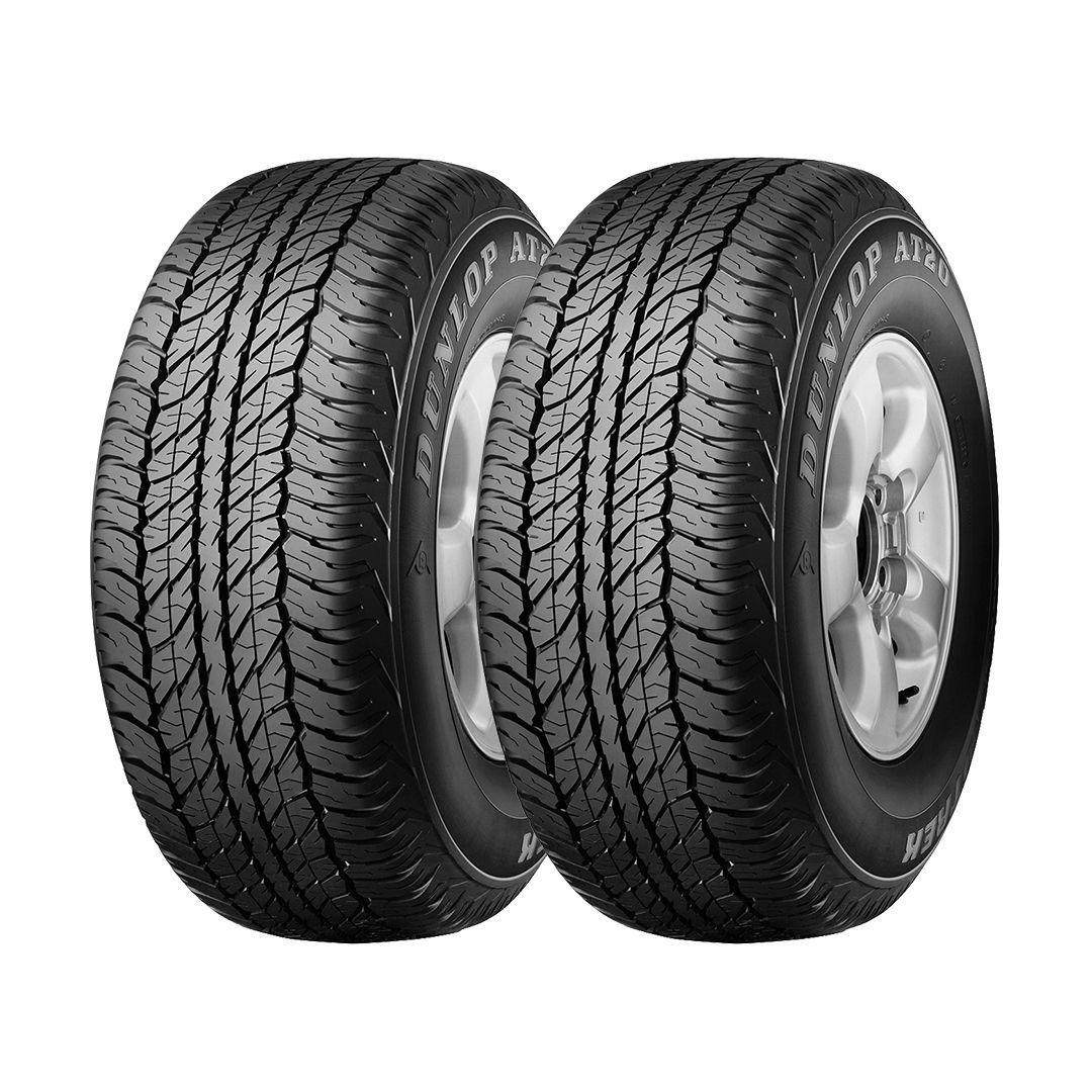 Set 2 neumatico 225/70R17 108/106S AT20 Dunlop H/T TL (Retoma) BLK BRA-0