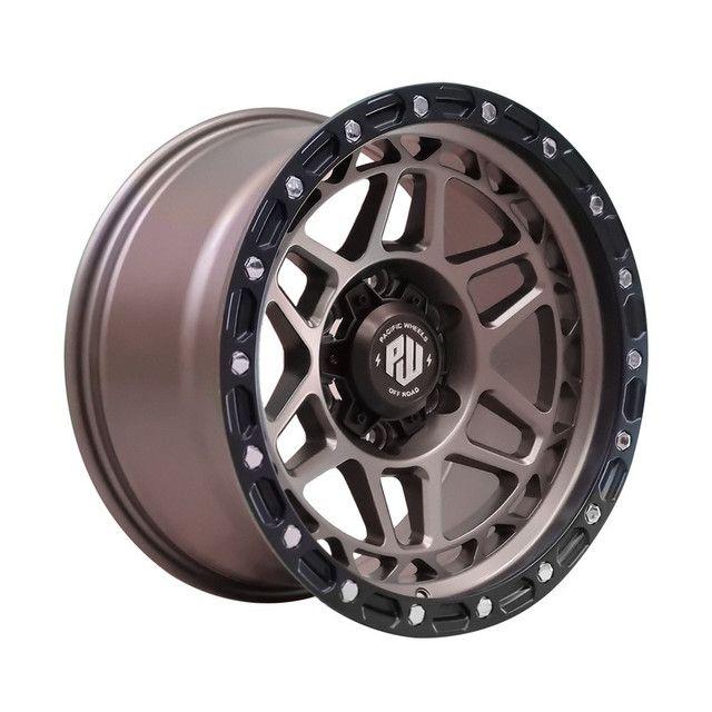 Set 4 Llantas 17X9 6X139 Et0 BEAST MBRNZ-LB-0