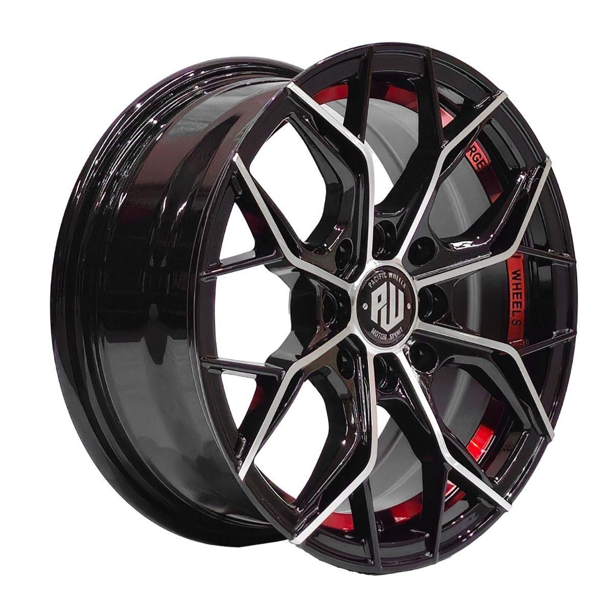 SET 4 LLANTAS 14x6 4X100/4X114 Et35 GYRFA BM-UC-RED-0