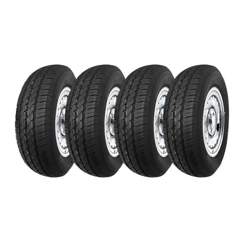 Set 4 Neumaticos 205/65R16 107/105T G326 Kingboss 8PR Ltr BLK CHN-0