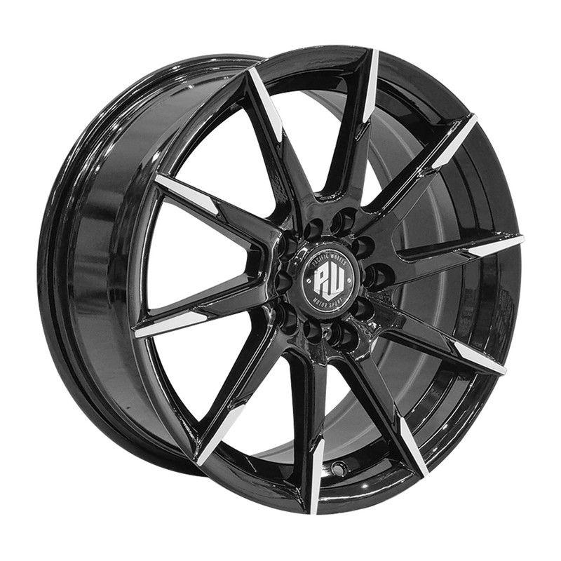 SET 4 LLANTA  16x7 5X100/5X114 Et40 LANZANNI B-H-M Pacific Wheels-0