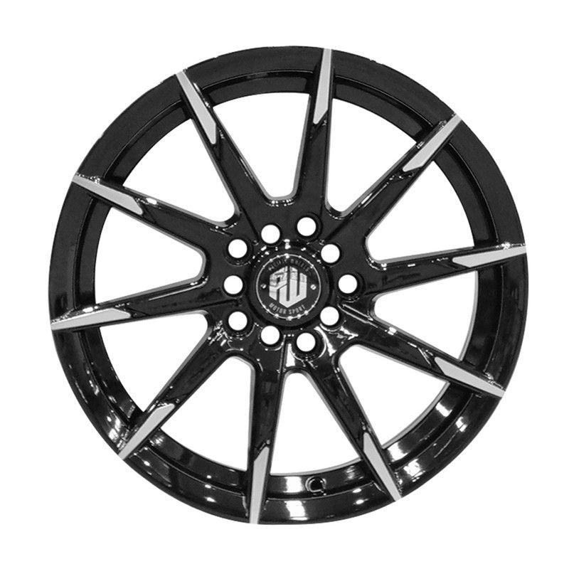 SET 4 LLANTA  16x7 5X100/5X114 Et40 LANZANNI B-H-M Pacific Wheels-1