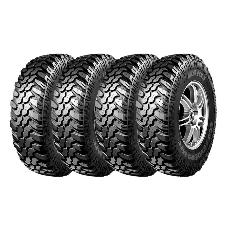 SET 4 NEUMATICO 33X12.50R15 WANLI M105 MT 108Q 10PR-0