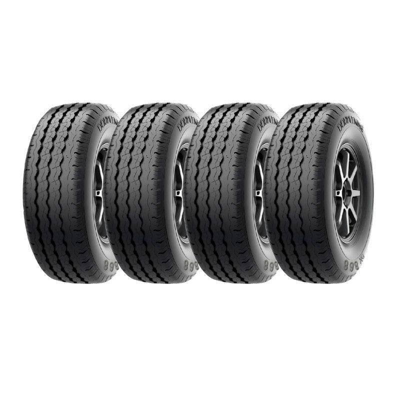 SET 4 NEUMATICO 165R14 DK868 Double King Ltr Tubeless BLK CHN-0
