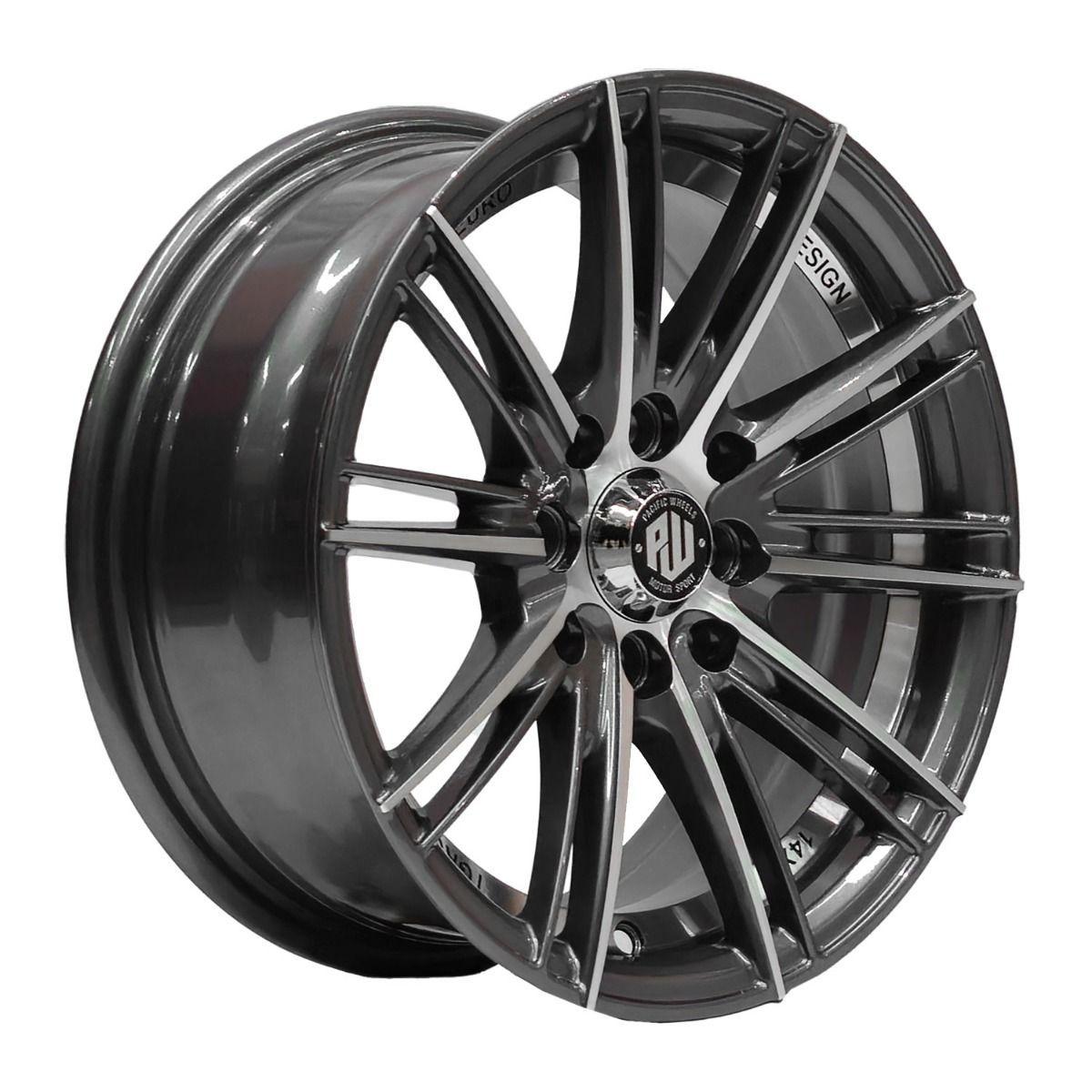 SET 4 LLANTAS 14x6 4X100/4X114 Et25 SUGO GM-UC-M-0