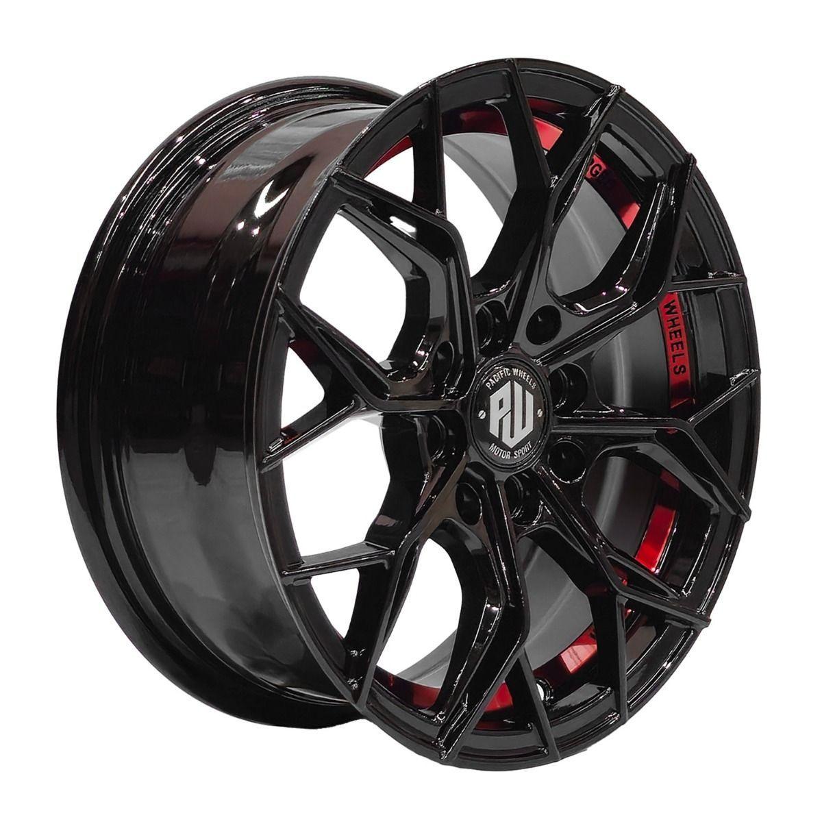 SET 4 LLANTAS 14x6 4X100/4X114 Et35 GYRFA B-UC-RED-0